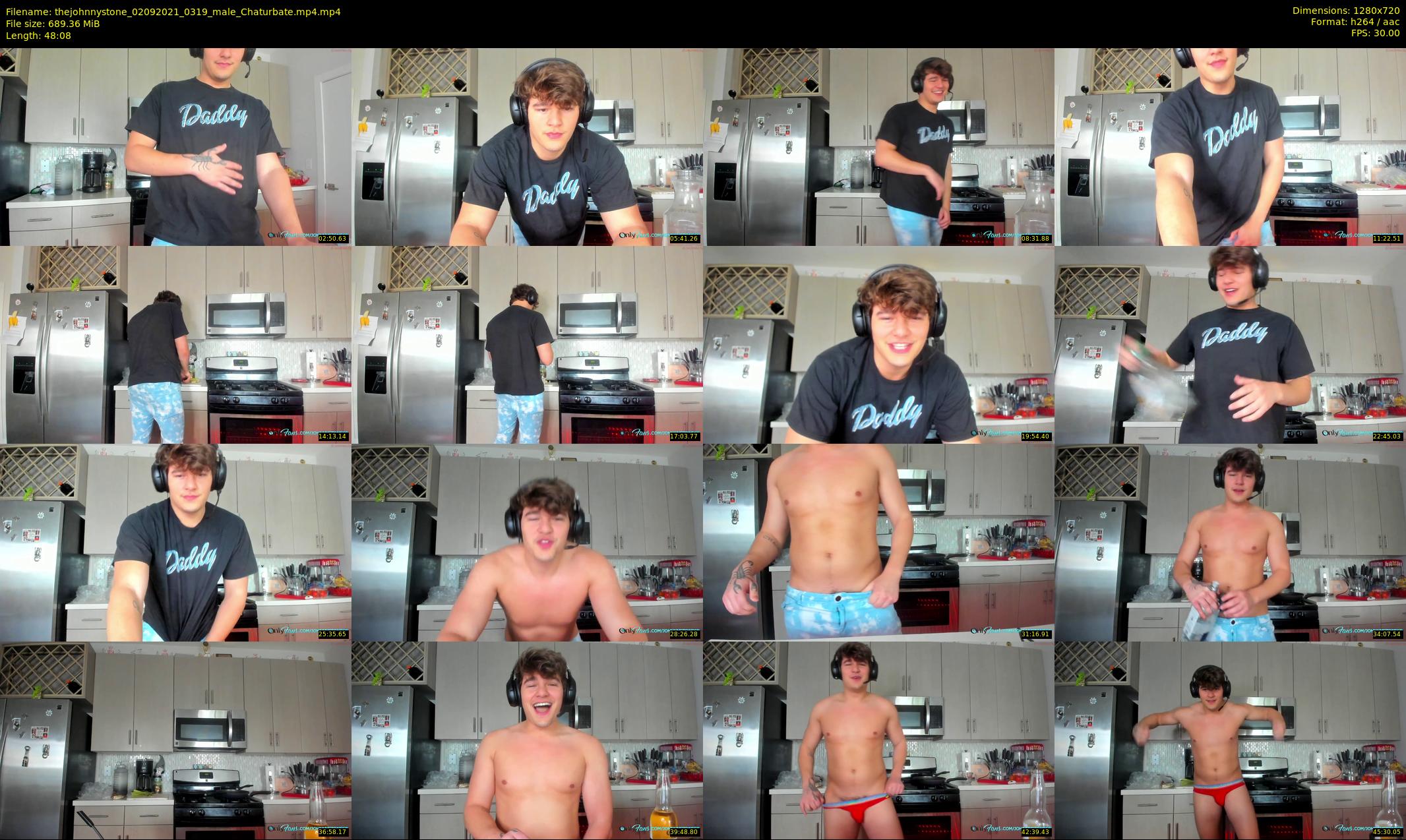 thejohnnystone — 49 minute Chaturbate male cam show recording, 720p, Sep 2, 2021