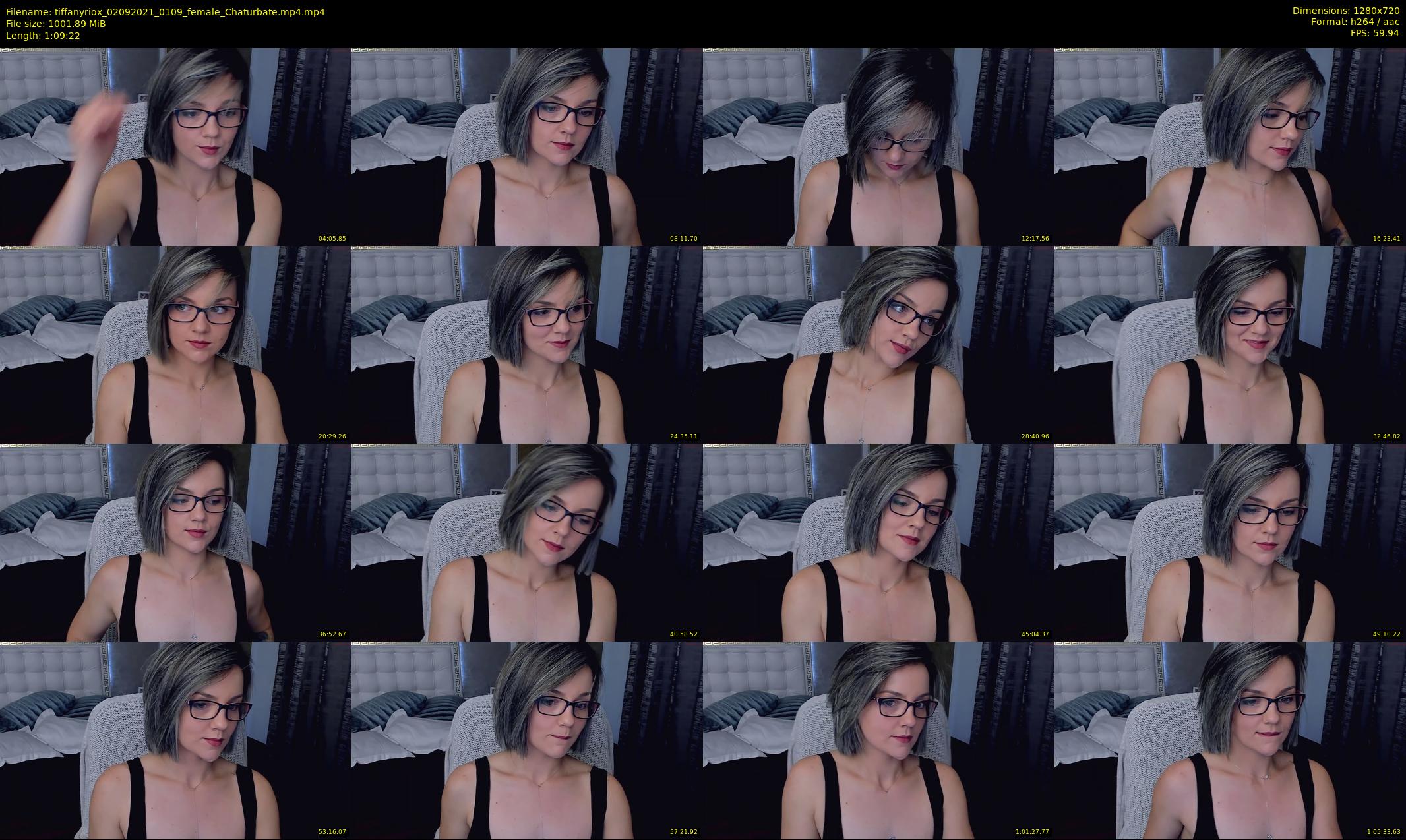 tiffanyriox — 70 minute Chaturbate female cam show recording, 720p, Sep 2, 2021