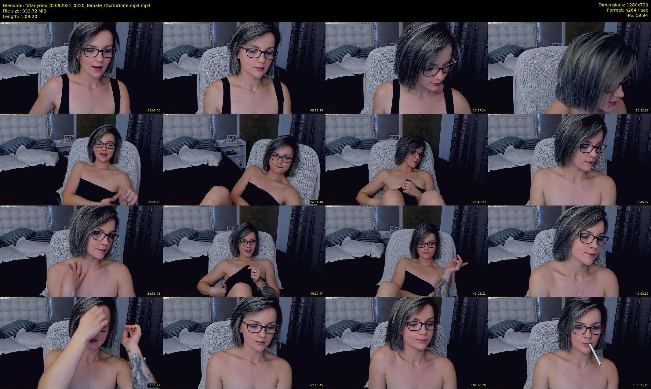tiffanyriox — 70 minute Chaturbate female cam show recording, 720p, Sep 2, 2021