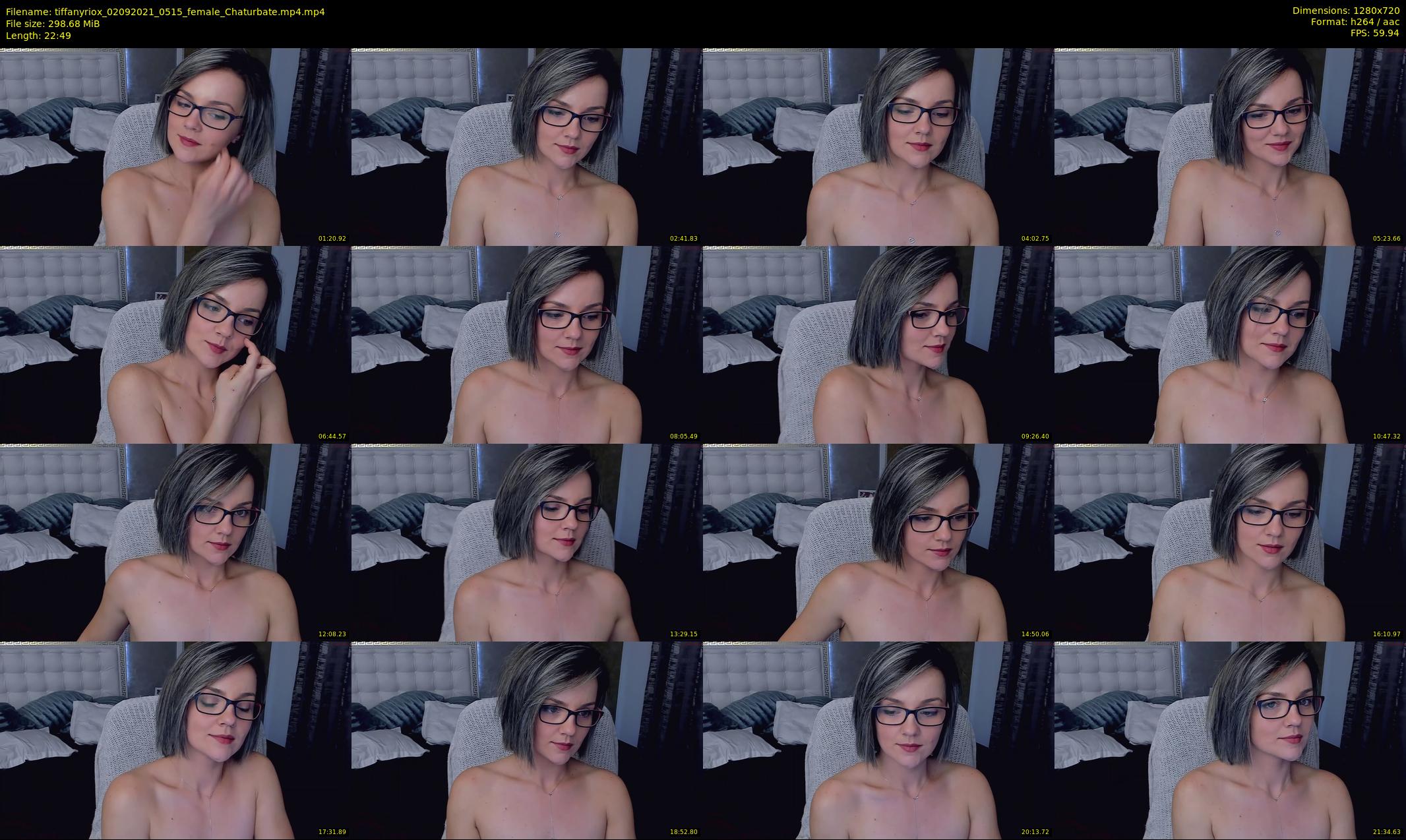 tiffanyriox — 23 minute Chaturbate female cam show recording, 720p, Sep 2, 2021