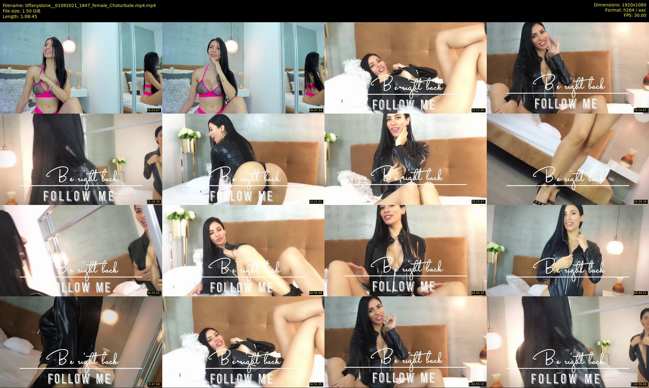 tiffanystone_ — 69 minute Chaturbate female cam show recording, 1080p, Sep 1, 2021