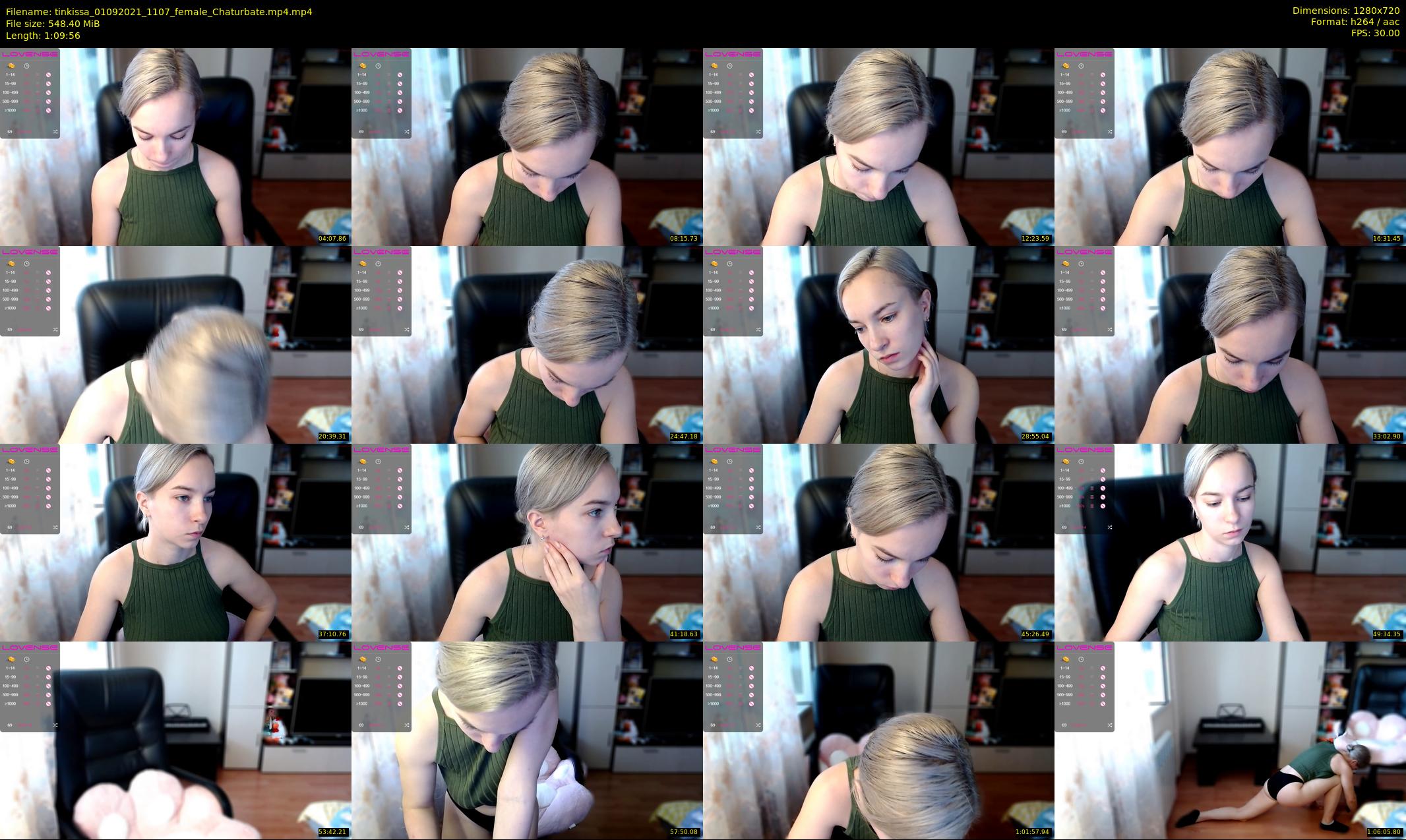 tinkissa — 70 minute Chaturbate couple cam show recording, 720p, Sep 1, 2021