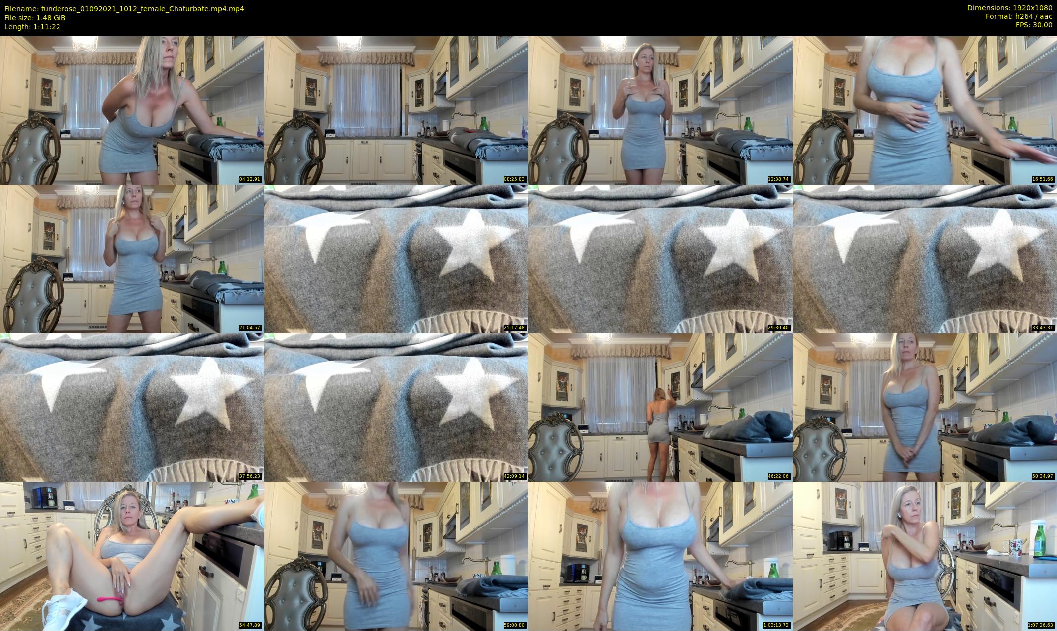 tunderose — 72 minute Chaturbate female cam show recording, 1080p, Sep 1, 2021