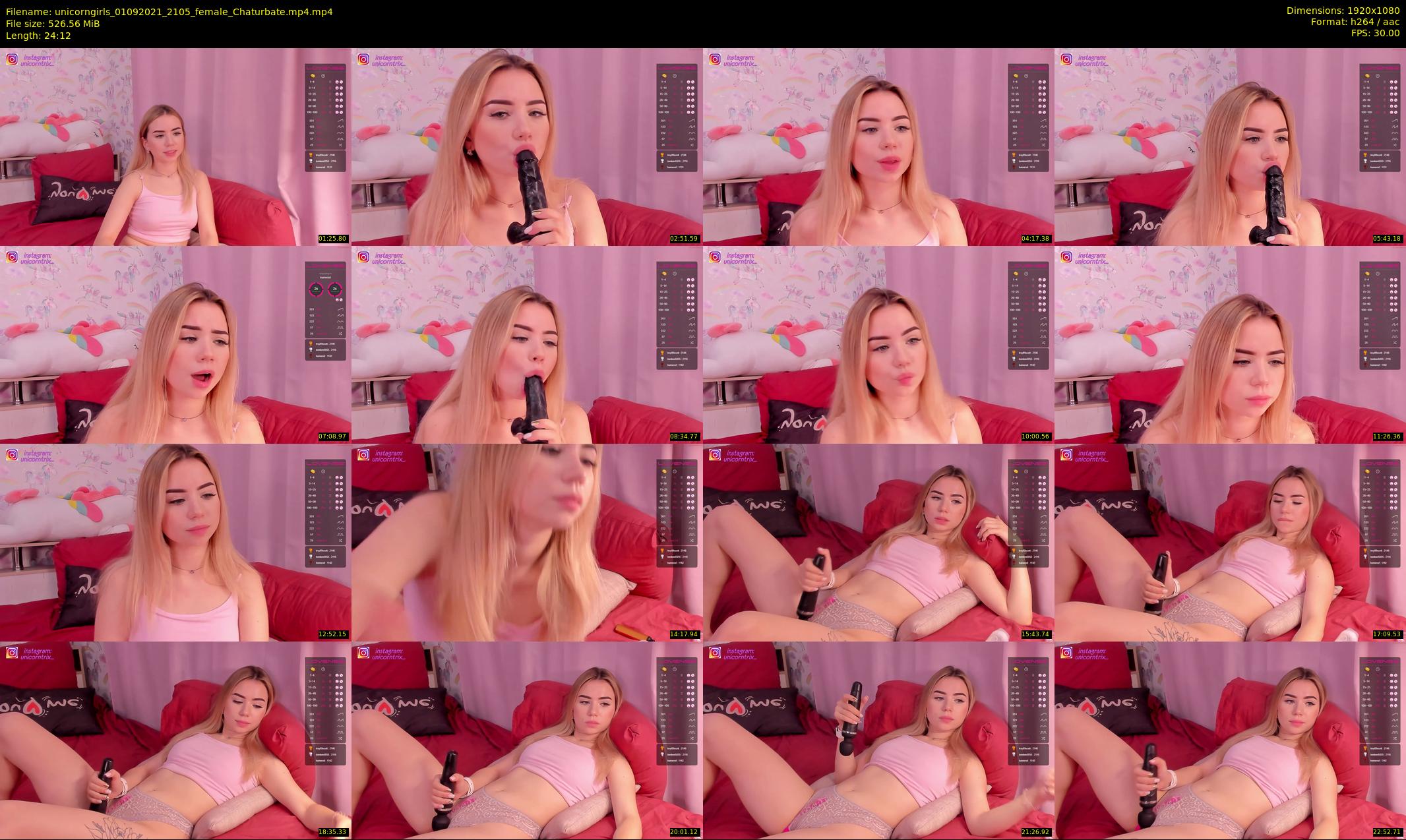 unicorngirls — 25 minute Chaturbate couple cam show recording, 1080p, Sep 1, 2021