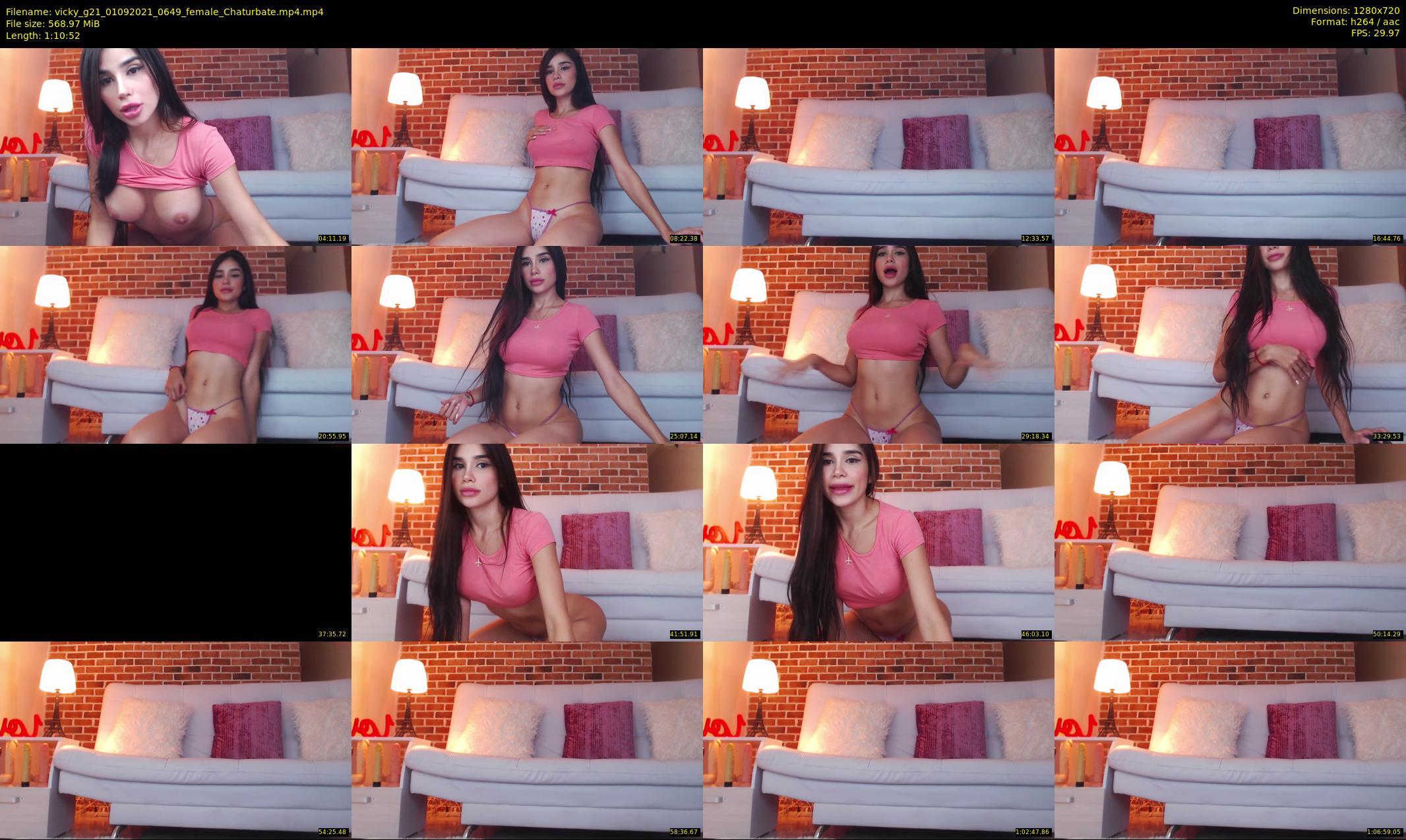 vicky_g21 — 71 minute Chaturbate female cam show recording, 720p, Sep 1, 2021