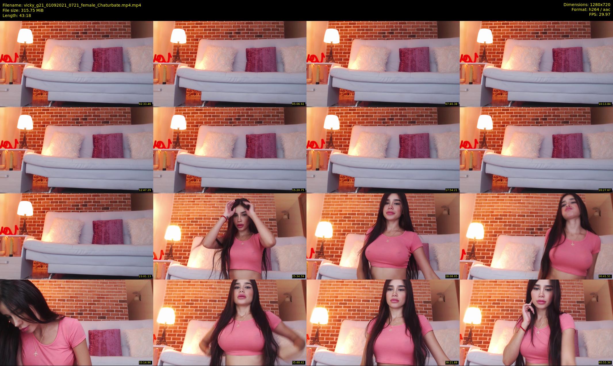 vicky_g21 — 44 minute Chaturbate female cam show recording, 720p, Sep 1, 2021