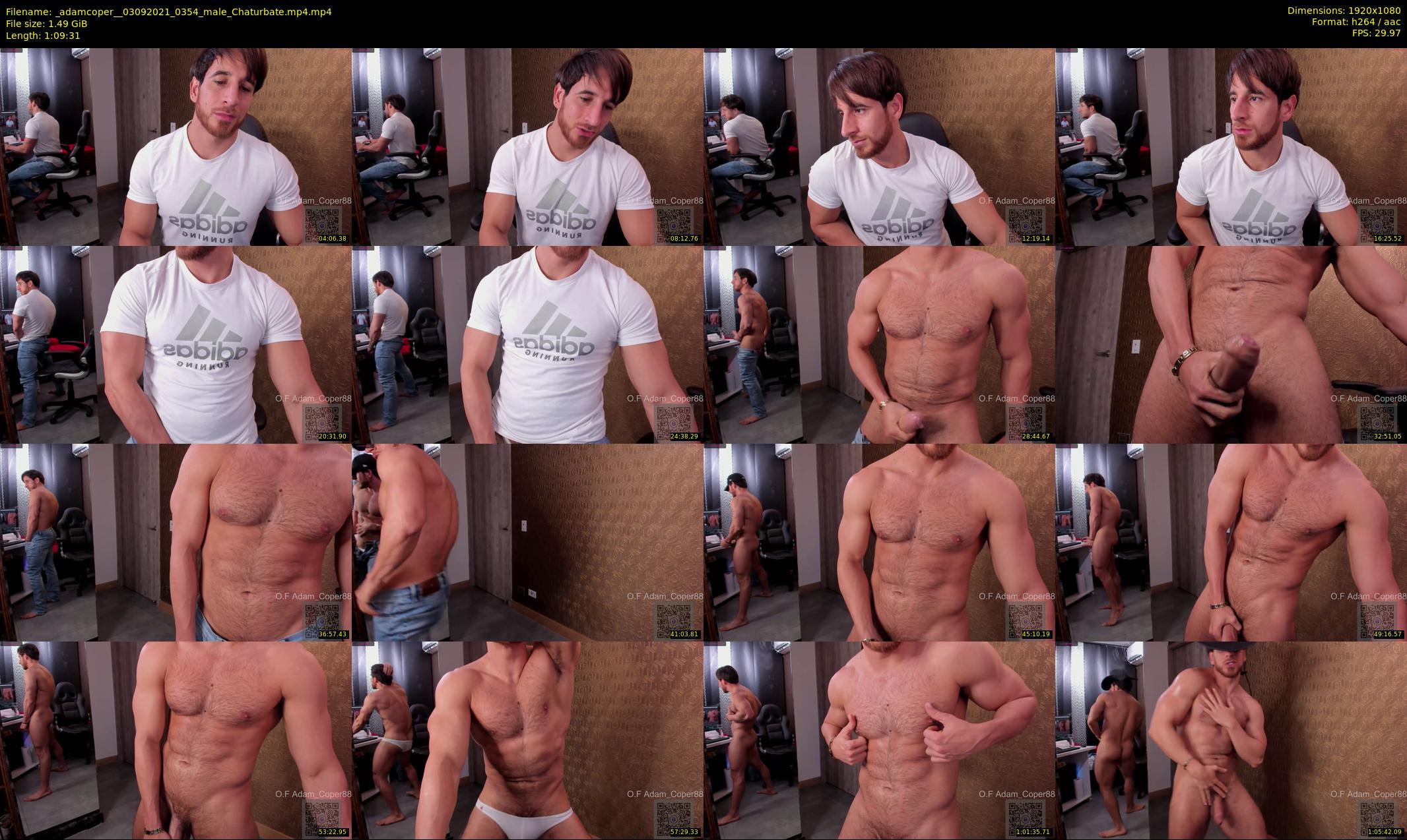 _adamcoper_ — 70 minute Chaturbate male cam show recording, 1080p, Sep 3, 2021