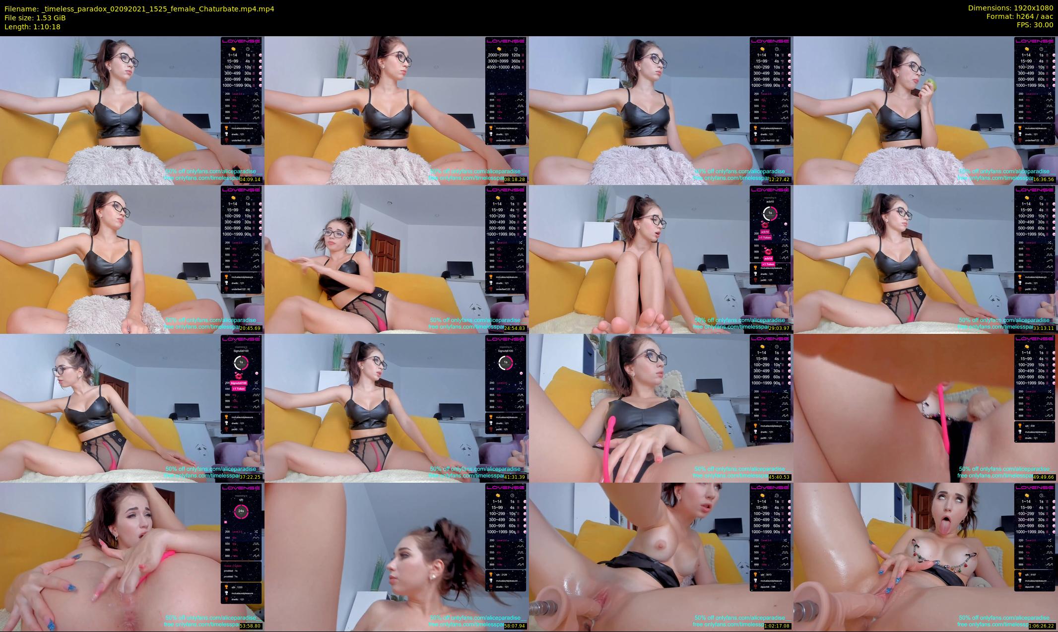 _timeless_paradox — 71 minute Chaturbate female cam show recording, 1080p, Sep 2, 2021
