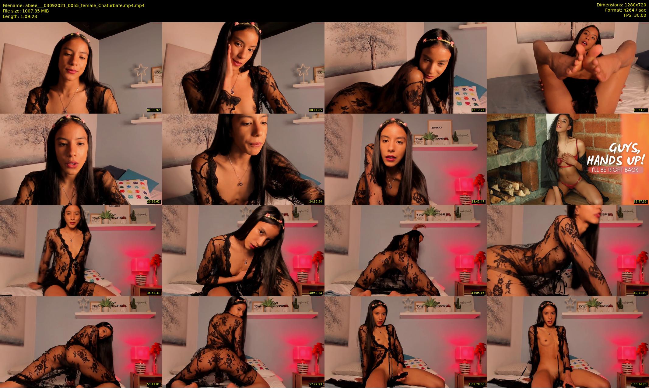 abiee__ — 70 minute Chaturbate female cam show recording, 720p, Sep 3, 2021