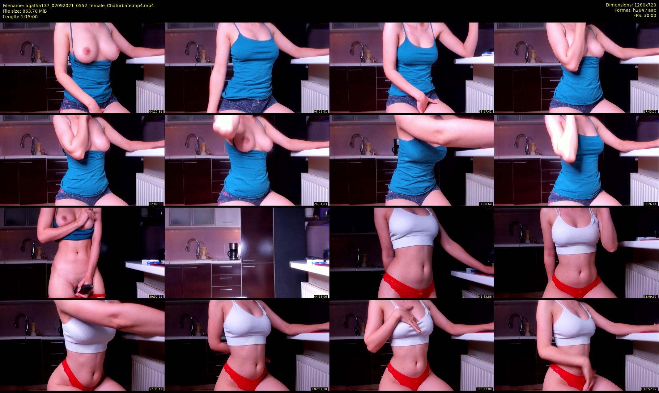 agatha137 — 75 minute Chaturbate female cam show recording, 720p, Sep 2, 2021