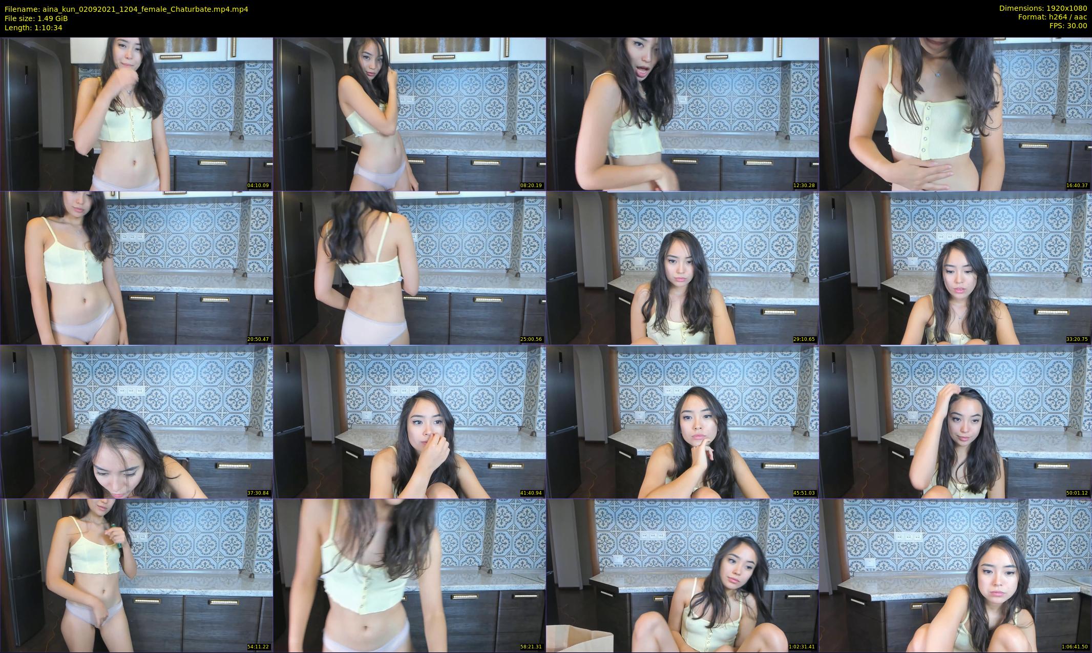 aina_kun — 71 minute Chaturbate female cam show recording, 1080p, Sep 2, 2021