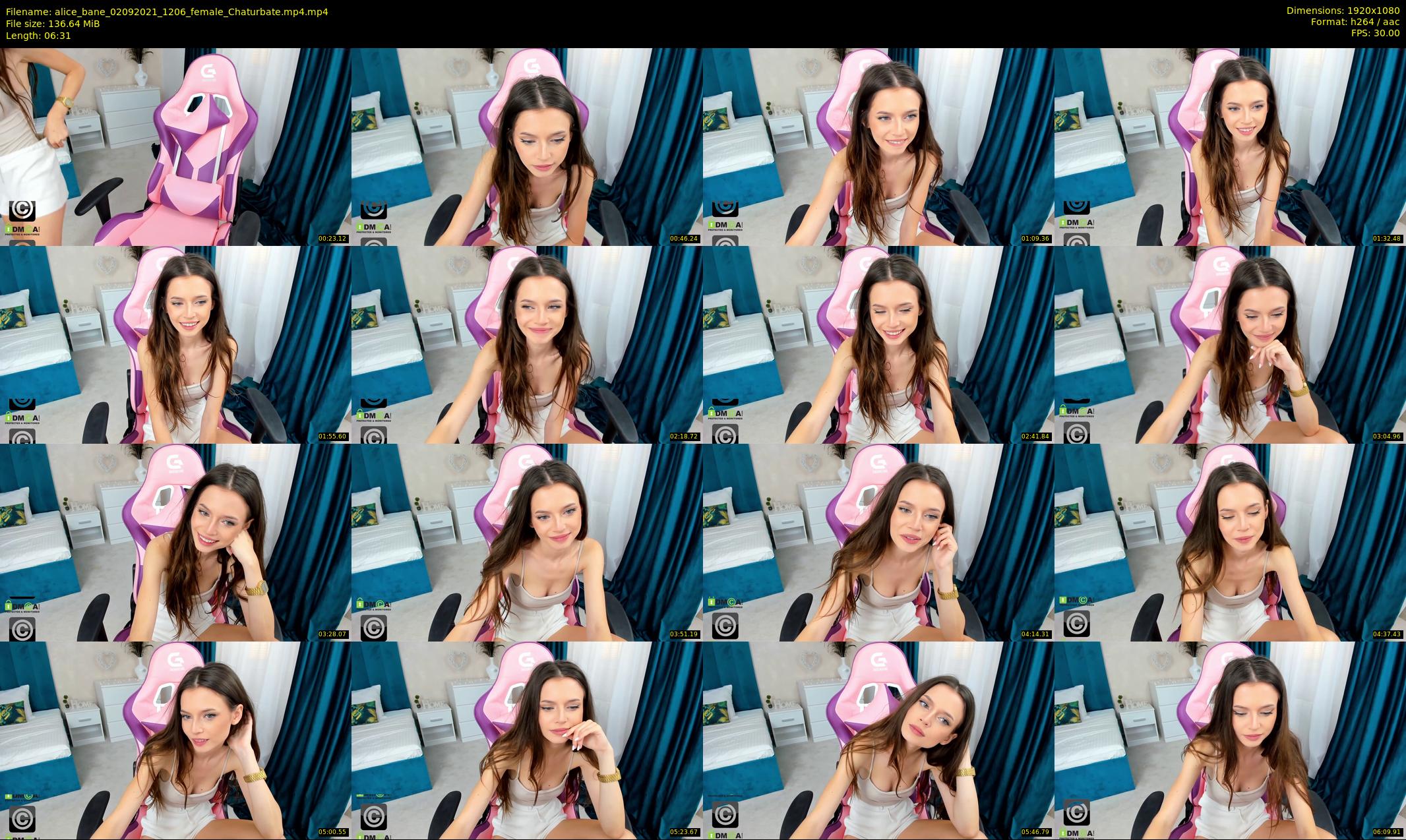 alice_bane — 7 minute Chaturbate female cam show recording, 1080p, Sep 2, 2021
