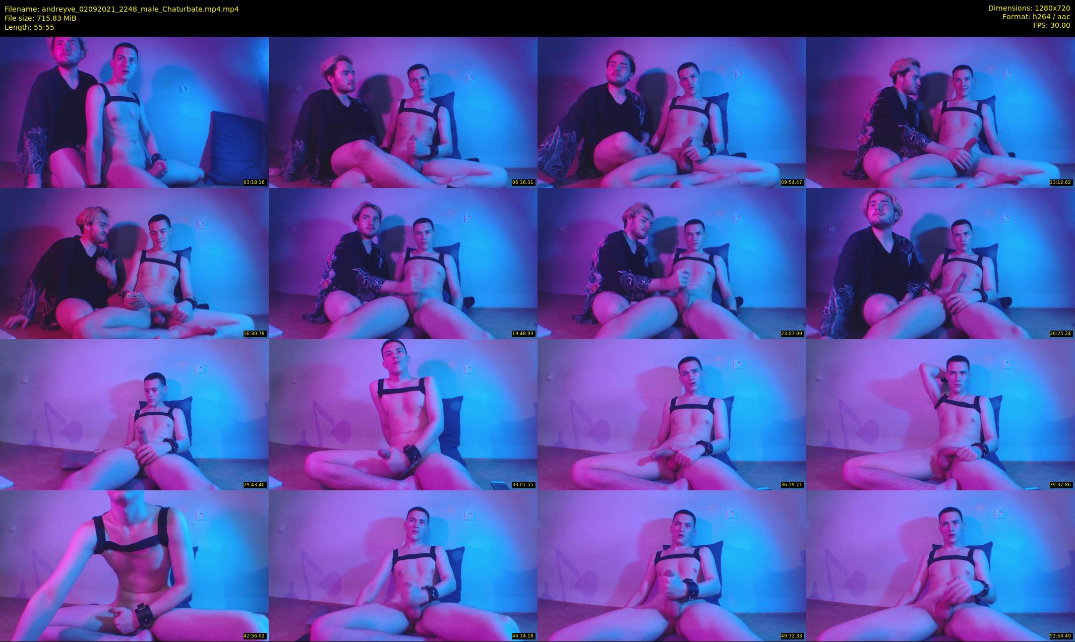 andreyve — 56 minute Chaturbate male cam show recording, 720p, Sep 2, 2021