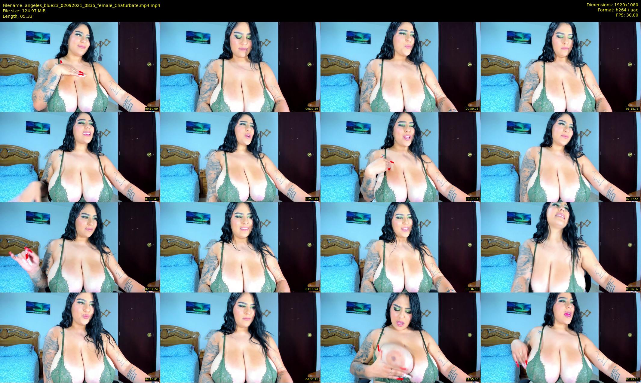 angeles_blue23 — 6 minute Chaturbate female cam show recording, 1080p, Sep 2, 2021
