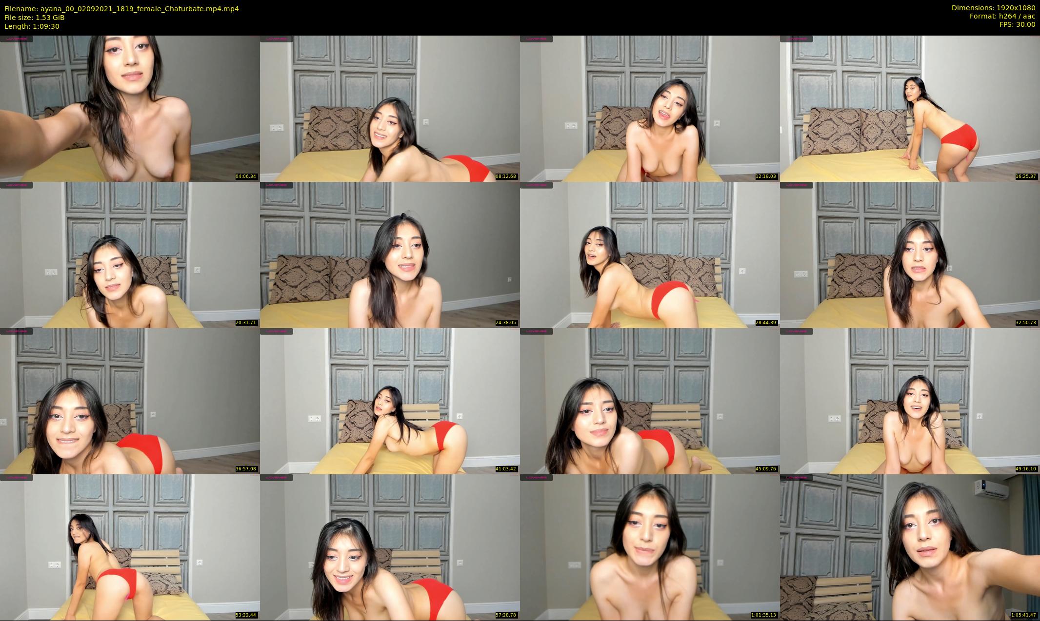 ayana_00 — 70 minute Chaturbate female cam show recording, 1080p, Sep 2, 2021