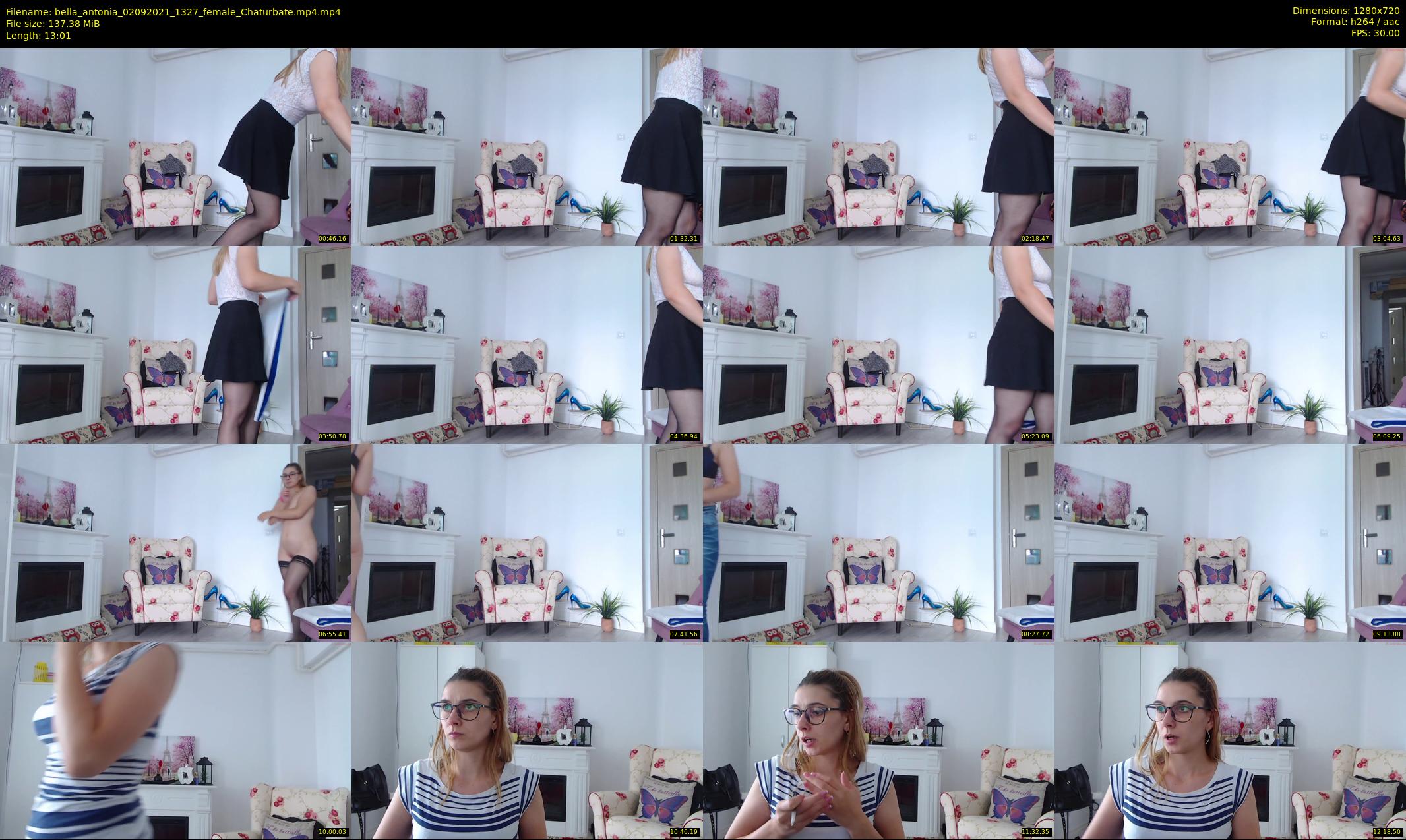bella_antonia — 14 minute Chaturbate female cam show recording, 720p, Sep 2, 2021