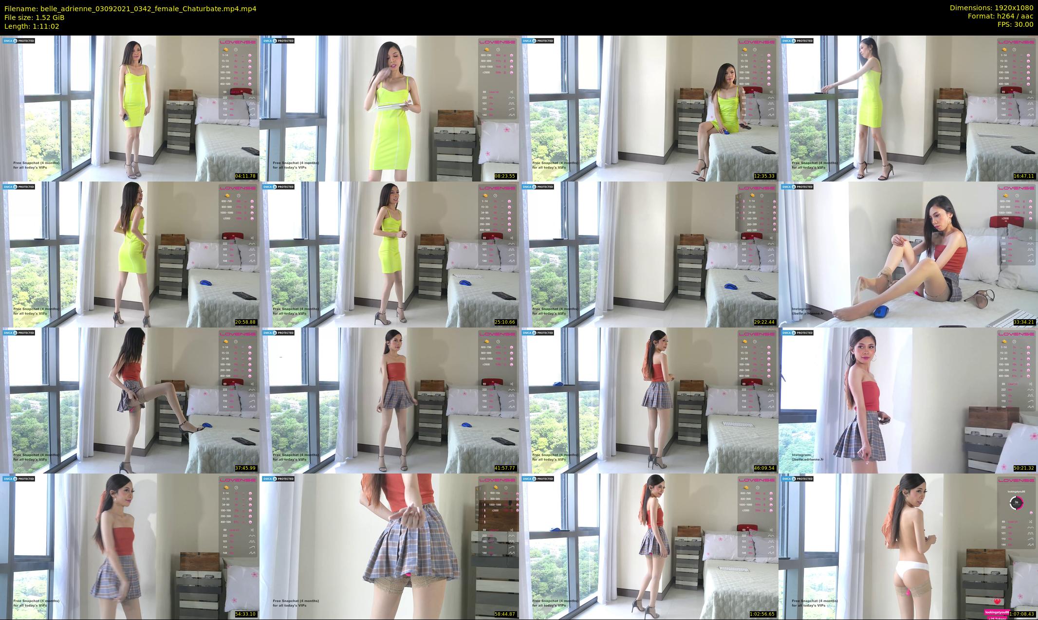 belle_adrienne — 72 minute Chaturbate couple cam show recording, 1080p, Sep 3, 2021
