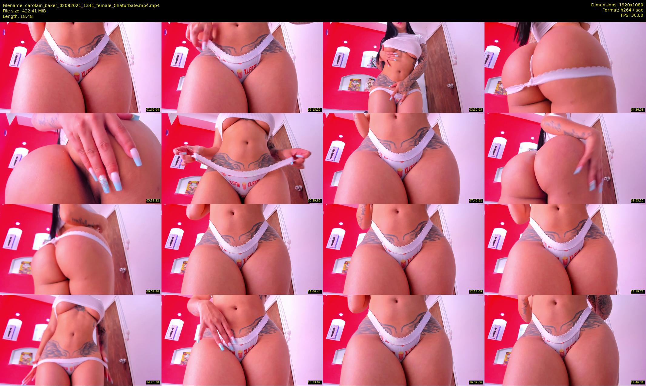 carolain_baker — 19 minute Chaturbate female cam show recording, 1080p, Sep 2, 2021