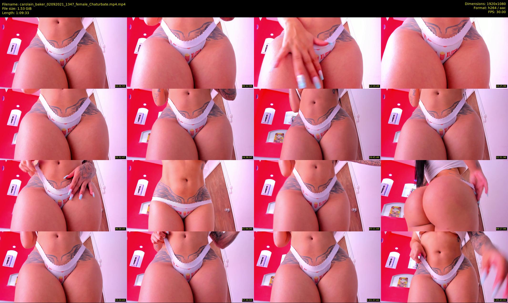 carolain_baker — 70 minute Chaturbate female cam show recording, 1080p, Sep 2, 2021
