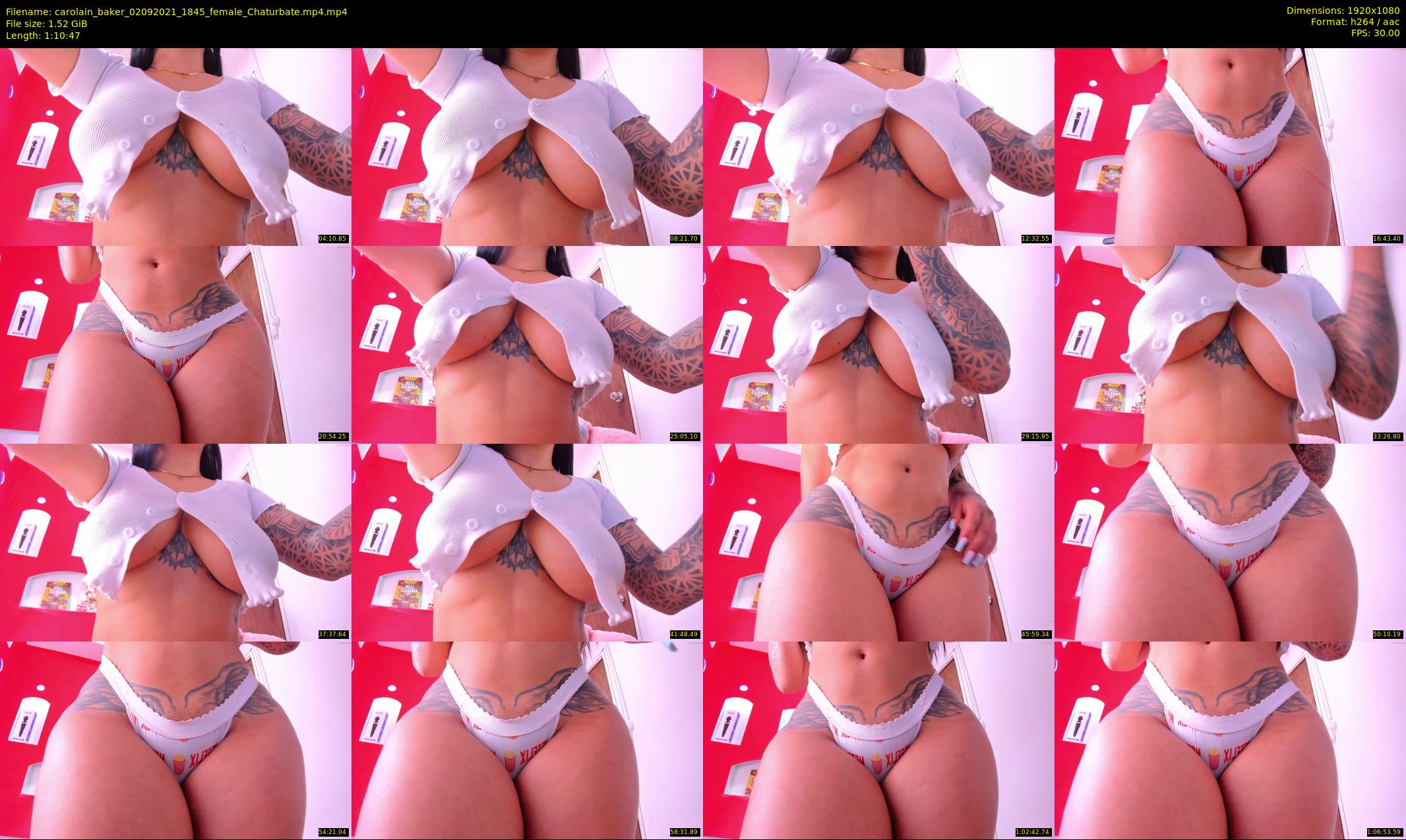 carolain_baker — 71 minute Chaturbate female cam show recording, 1080p, Sep 2, 2021