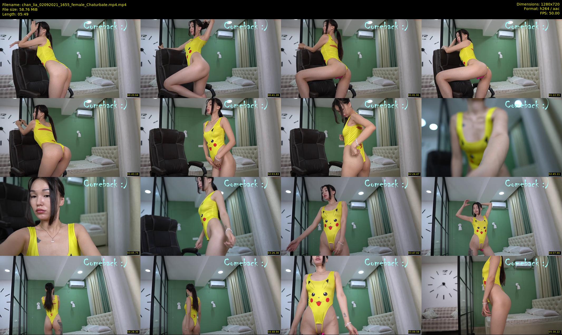 chan_lia — 6 minute Chaturbate female cam show recording, 720p, Sep 2, 2021