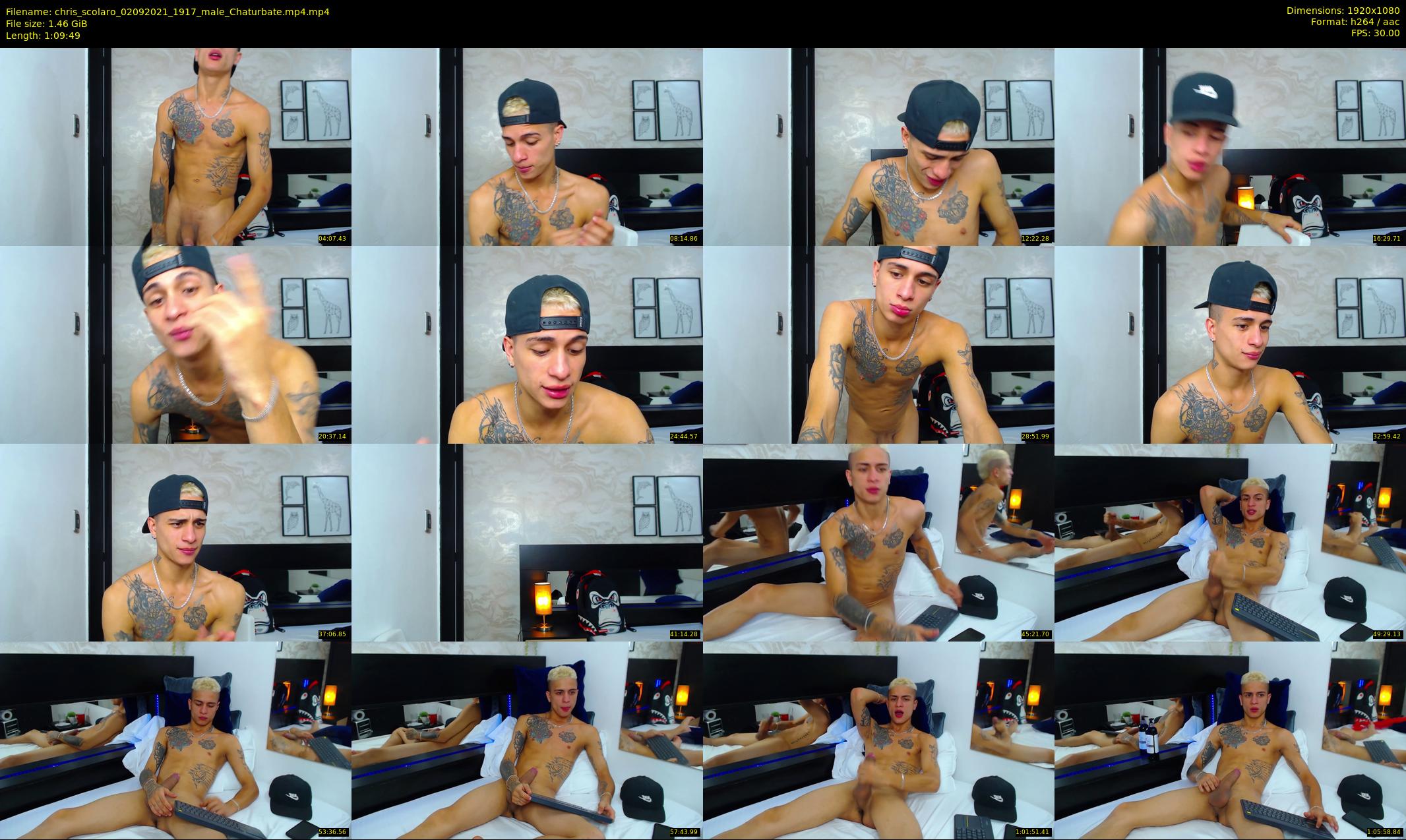 chris_scolaro — 70 minute Chaturbate male cam show recording, 1080p, Sep 2, 2021