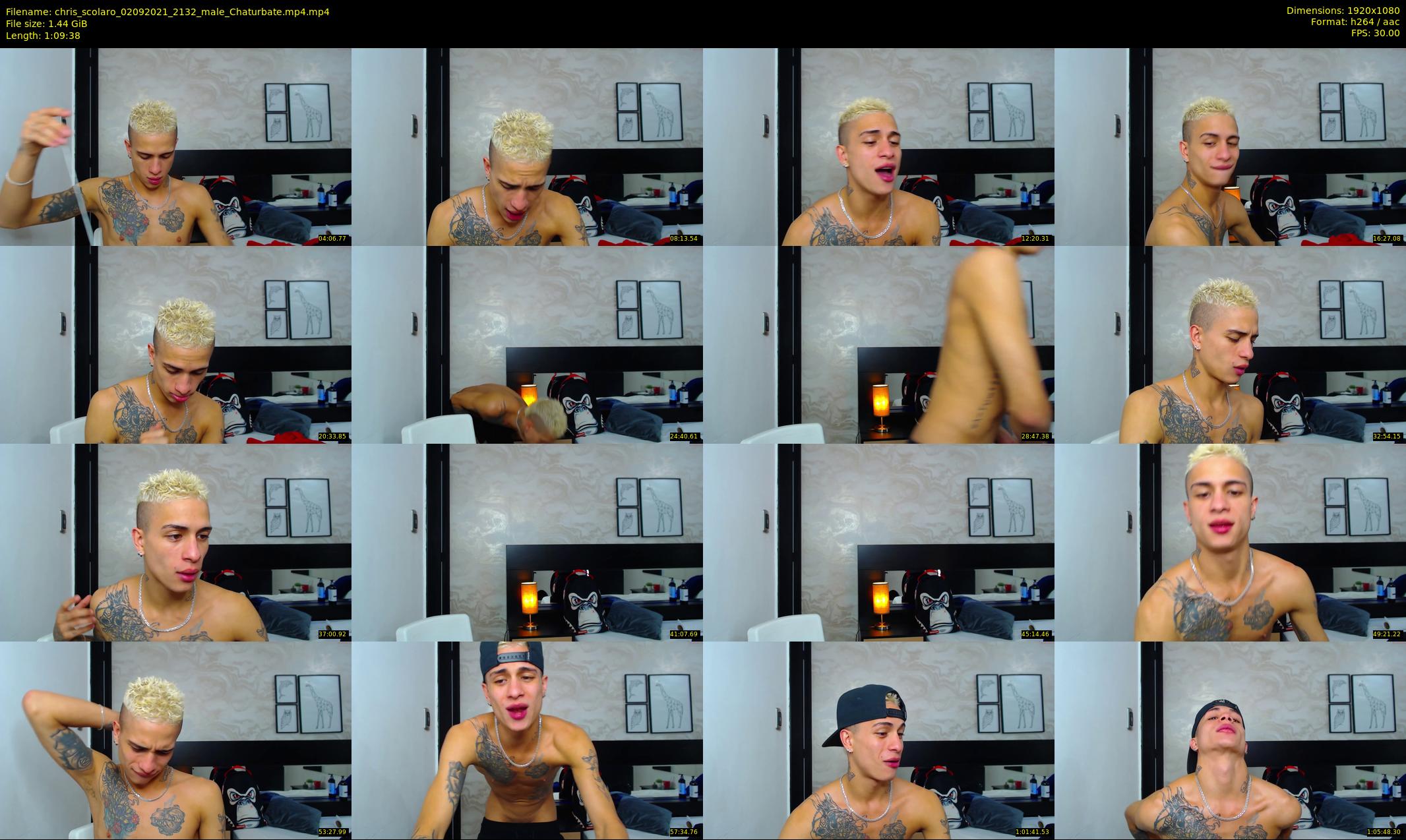 chris_scolaro — 70 minute Chaturbate male cam show recording, 1080p, Sep 2, 2021