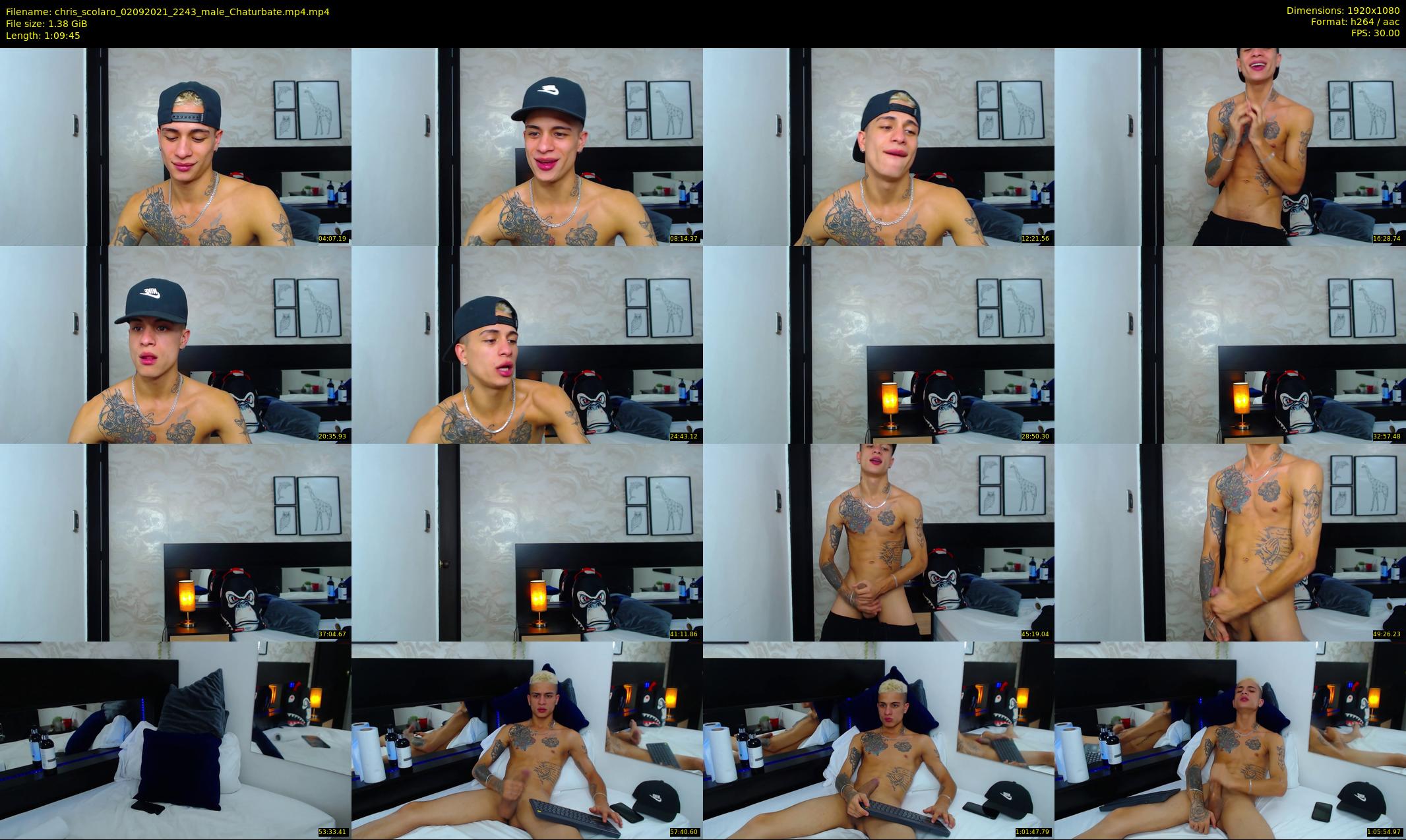 chris_scolaro — 70 minute Chaturbate male cam show recording, 1080p, Sep 2, 2021