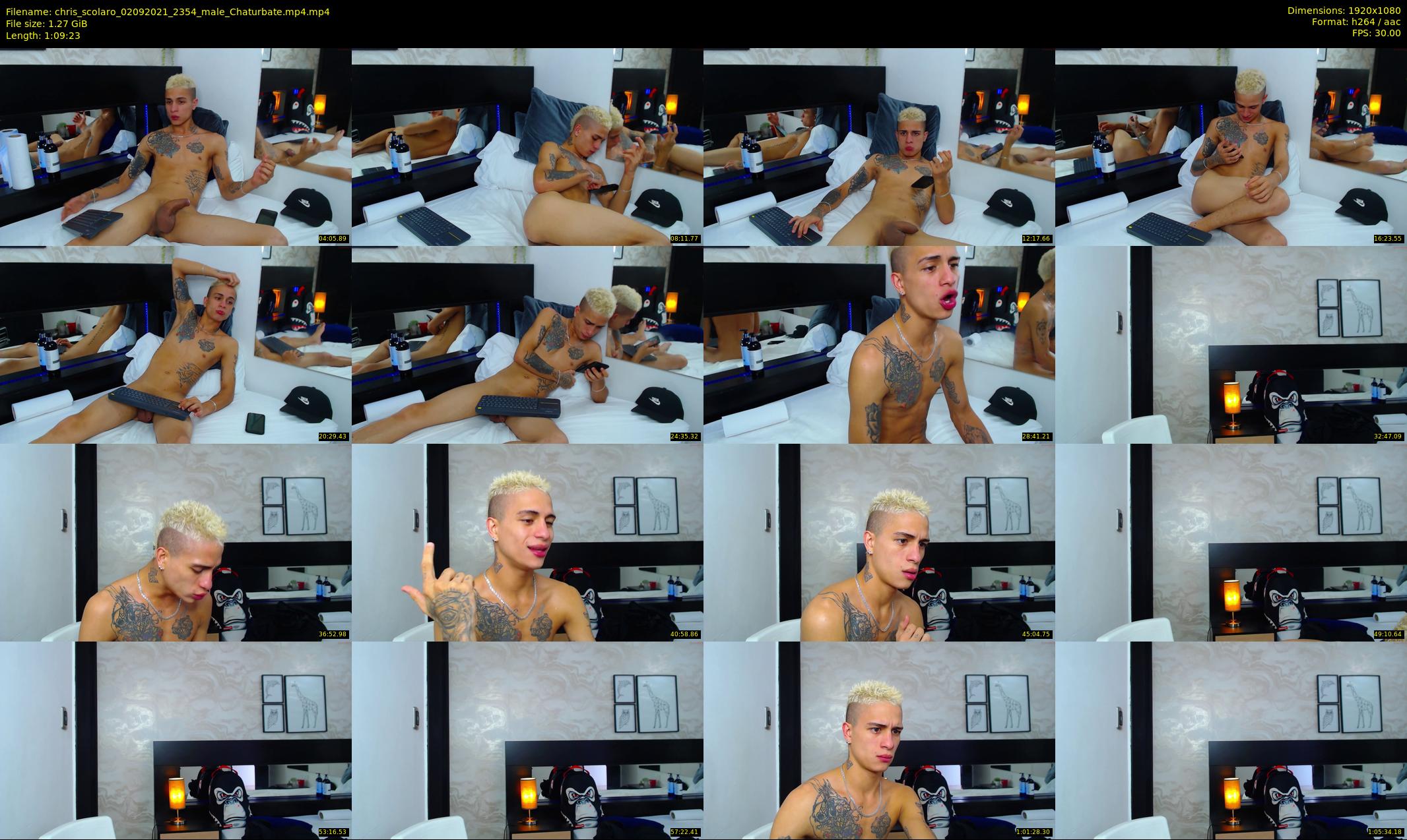 chris_scolaro — 70 minute Chaturbate male cam show recording, 1080p, Sep 2, 2021