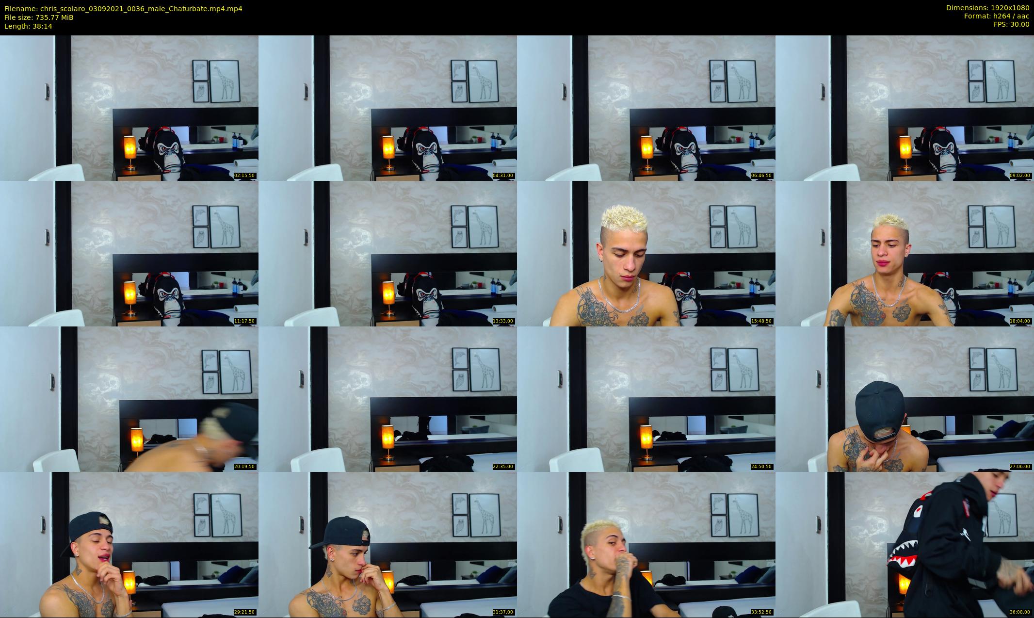 chris_scolaro — 39 minute Chaturbate male cam show recording, 1080p, Sep 3, 2021
