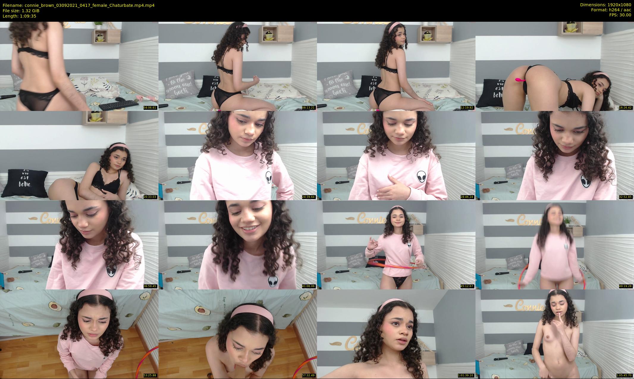 connie_brown — 70 minute Chaturbate female cam show recording, 1080p, Sep 3, 2021