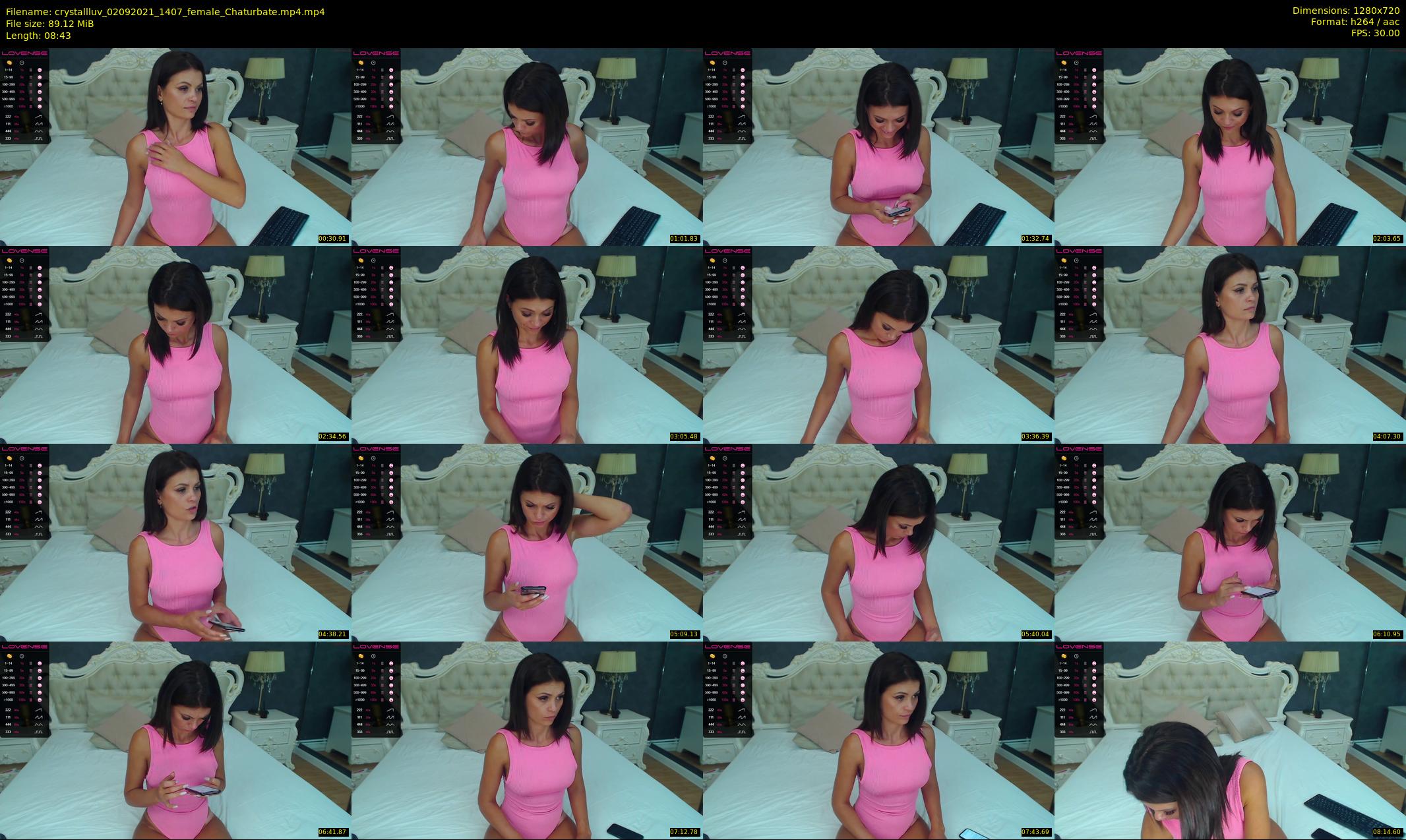 crystallluv — 9 minute Chaturbate female cam show recording, 720p, Sep 2, 2021