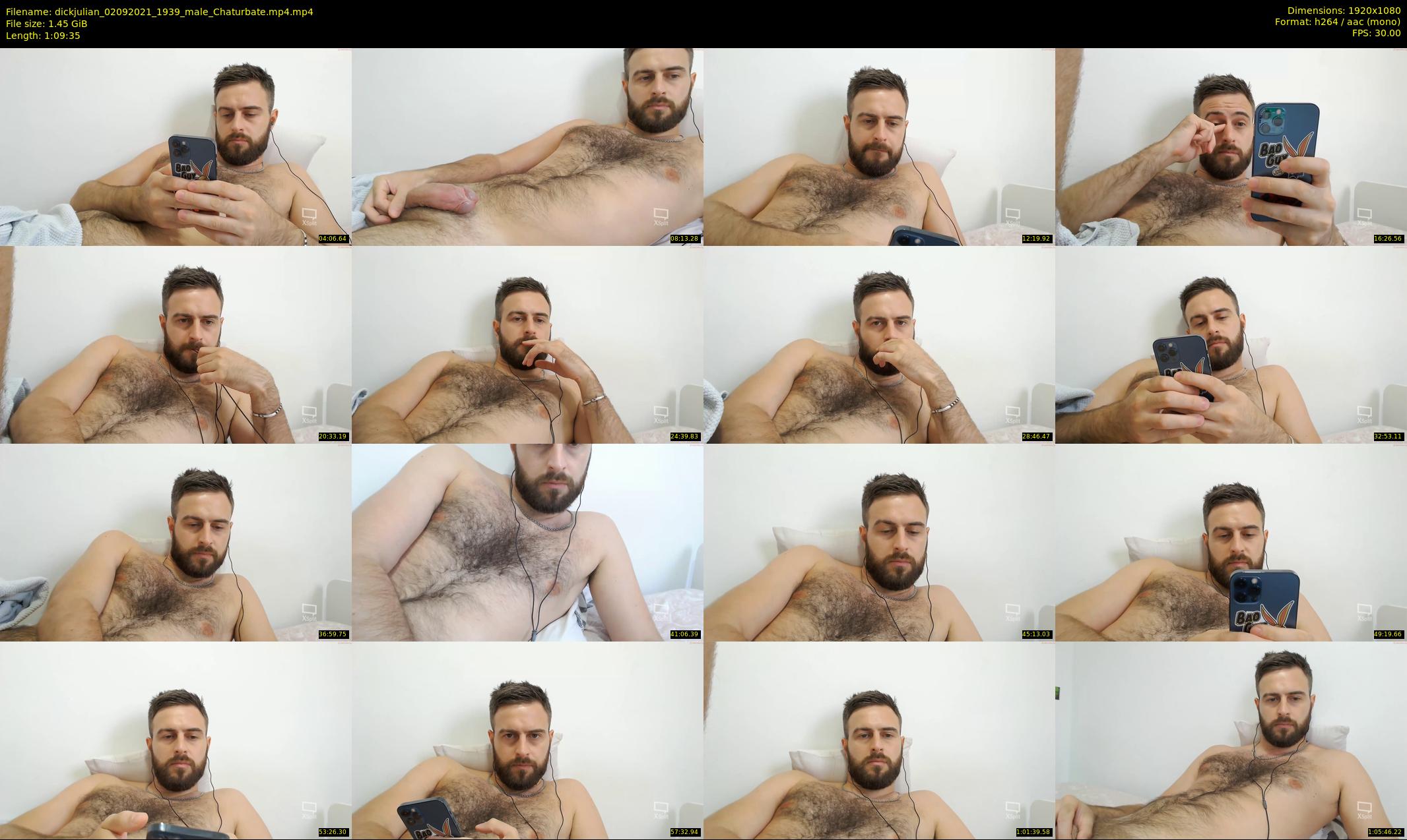 dickjulian — 70 minute Chaturbate male cam show recording, 1080p, Sep 2, 2021