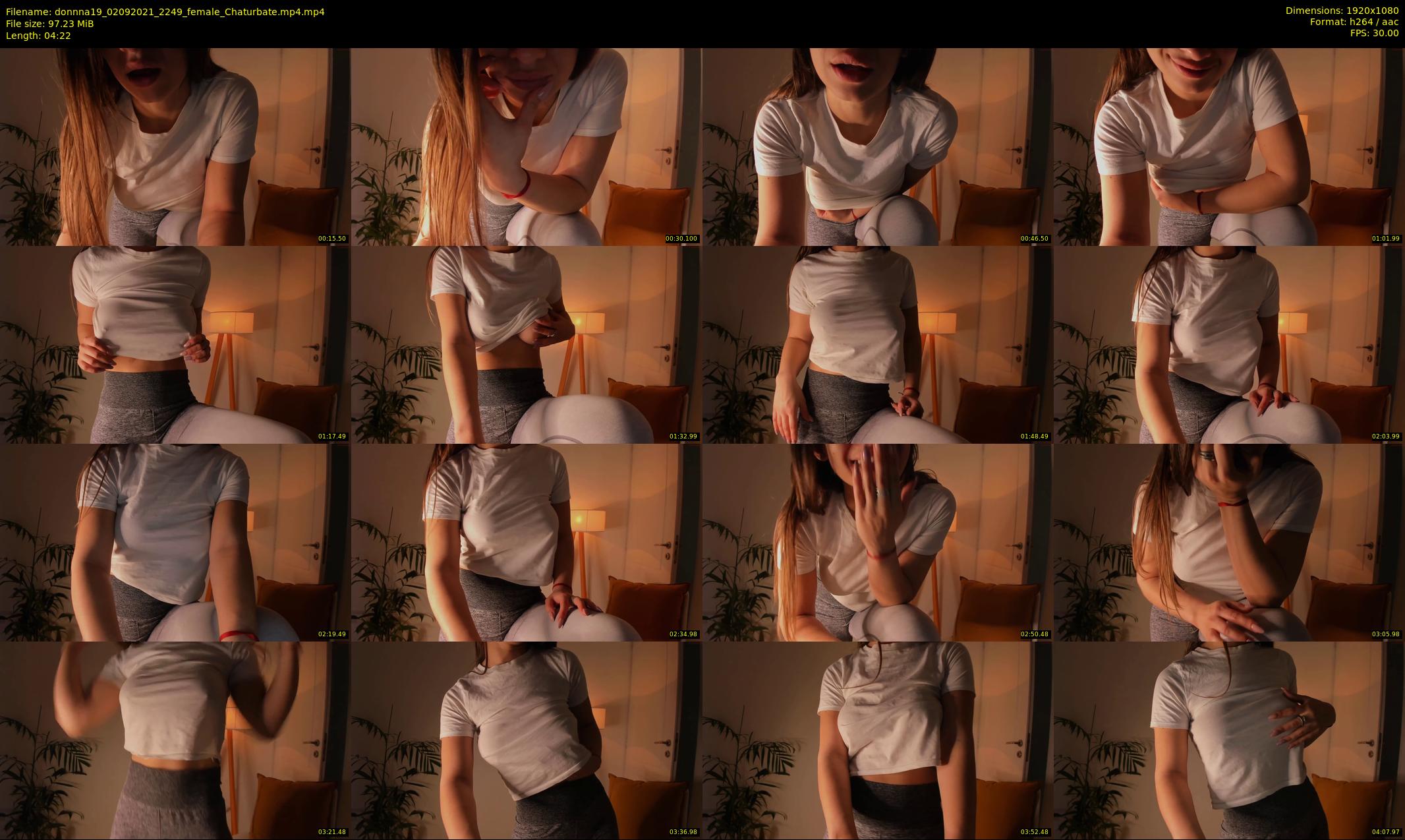 donnna19 — 5 minute Chaturbate female cam show recording, 1080p, Sep 2, 2021