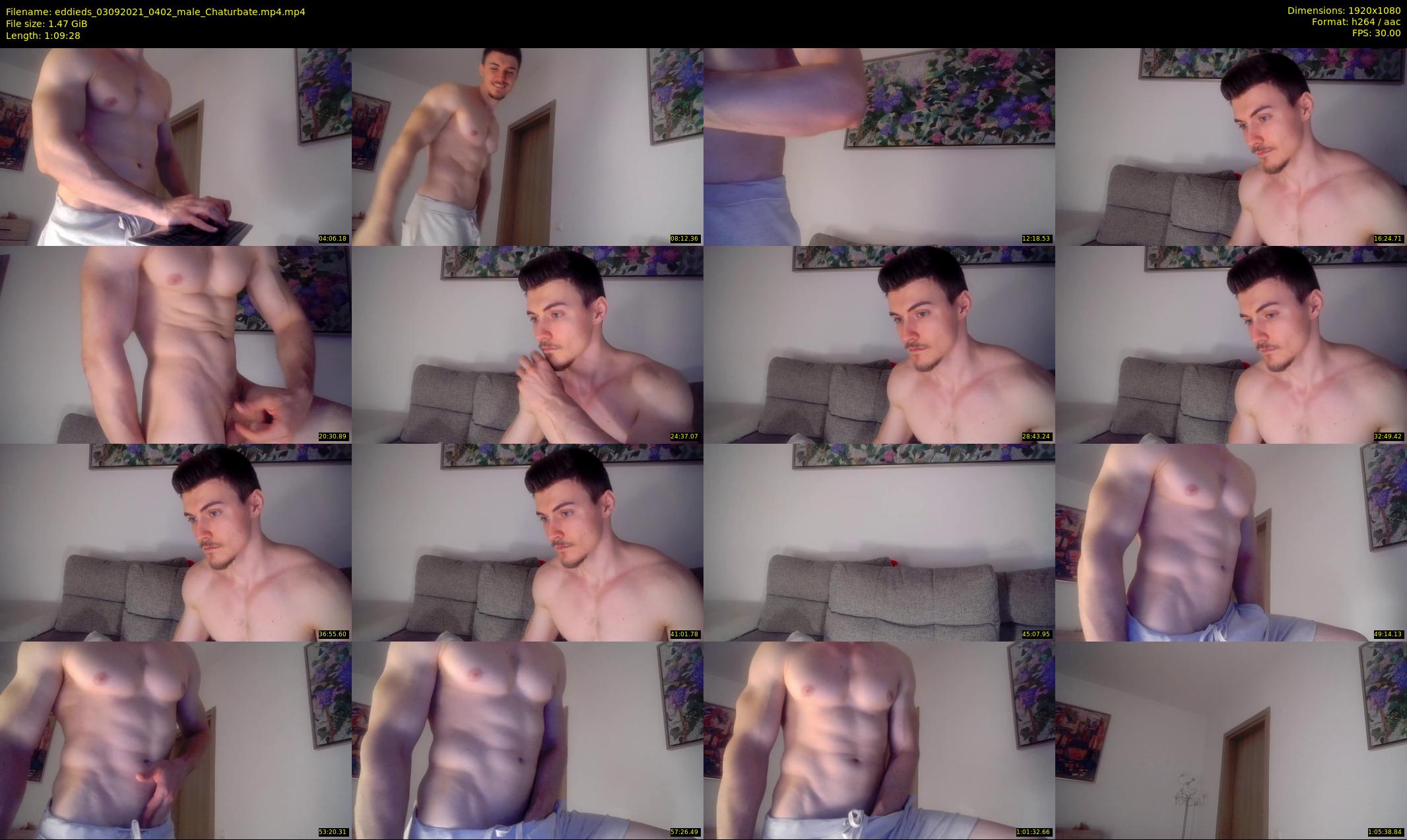 eddieds — 70 minute Chaturbate male cam show recording, 1080p, Sep 3, 2021