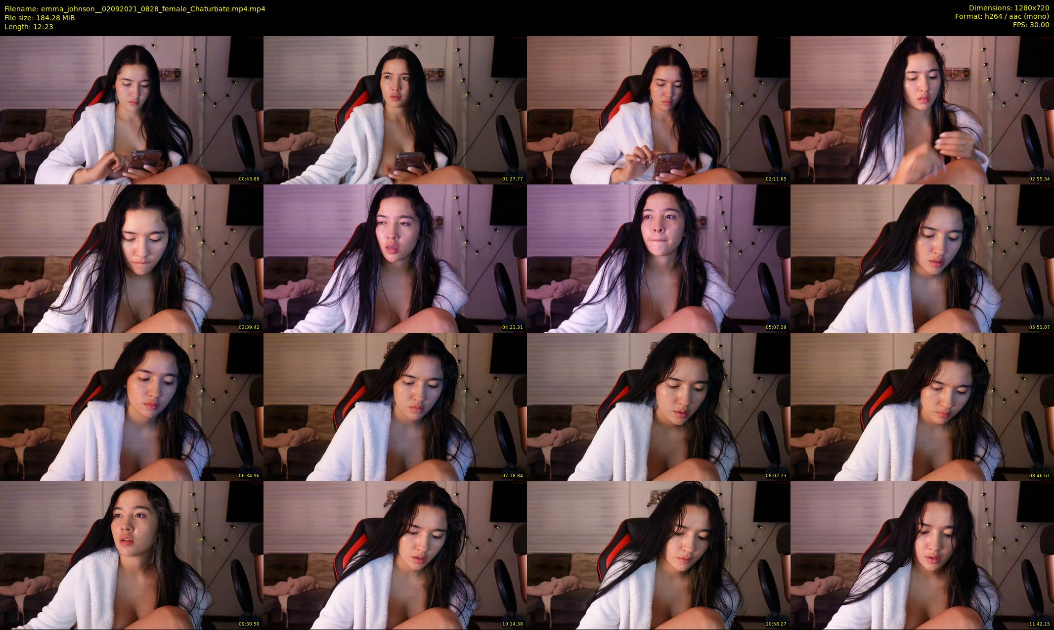 emma_johnson_ — 13 minute Chaturbate female cam show recording, 720p, Sep 2, 2021