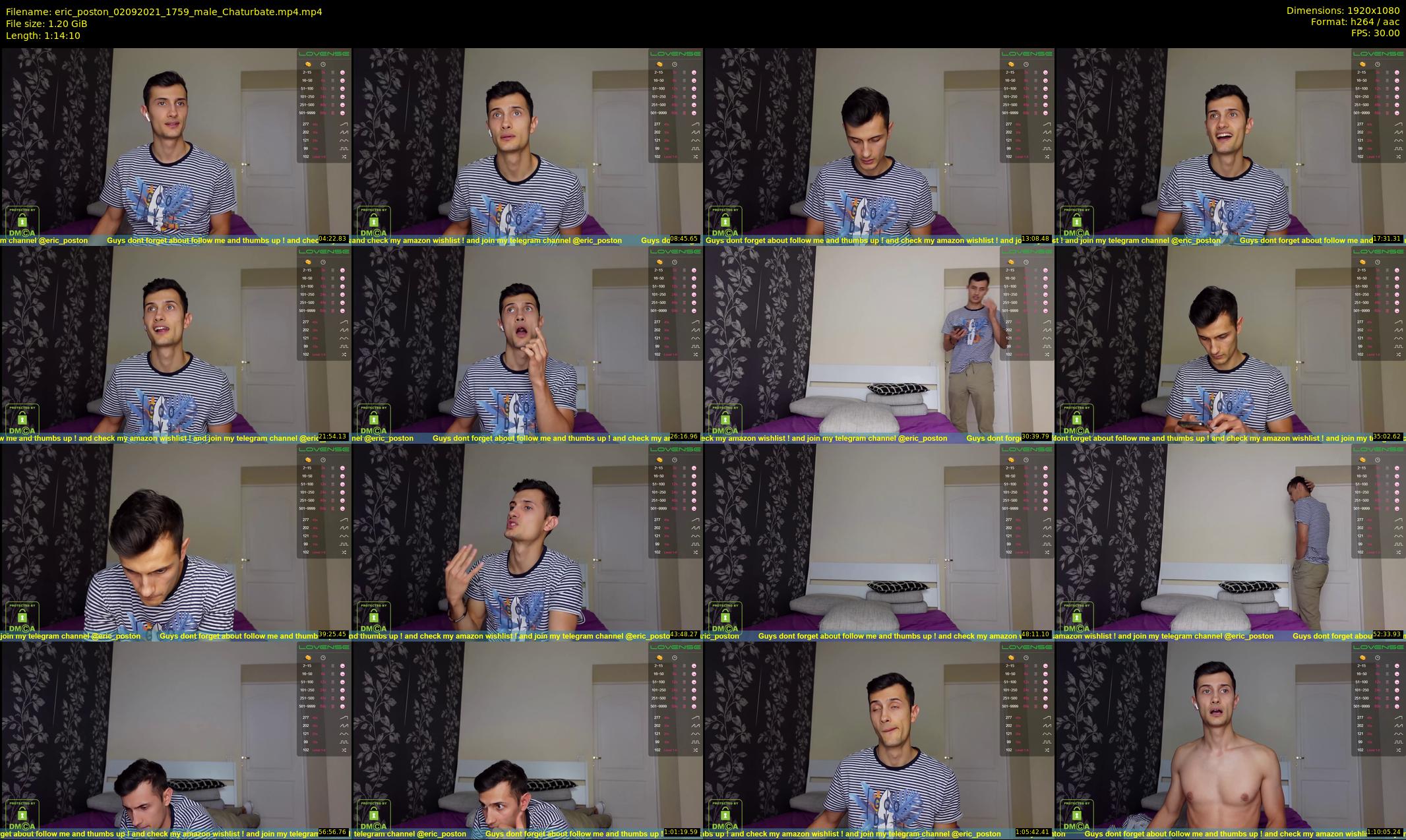 eric_poston — 75 minute Chaturbate male cam show recording, 1080p, Sep 2, 2021