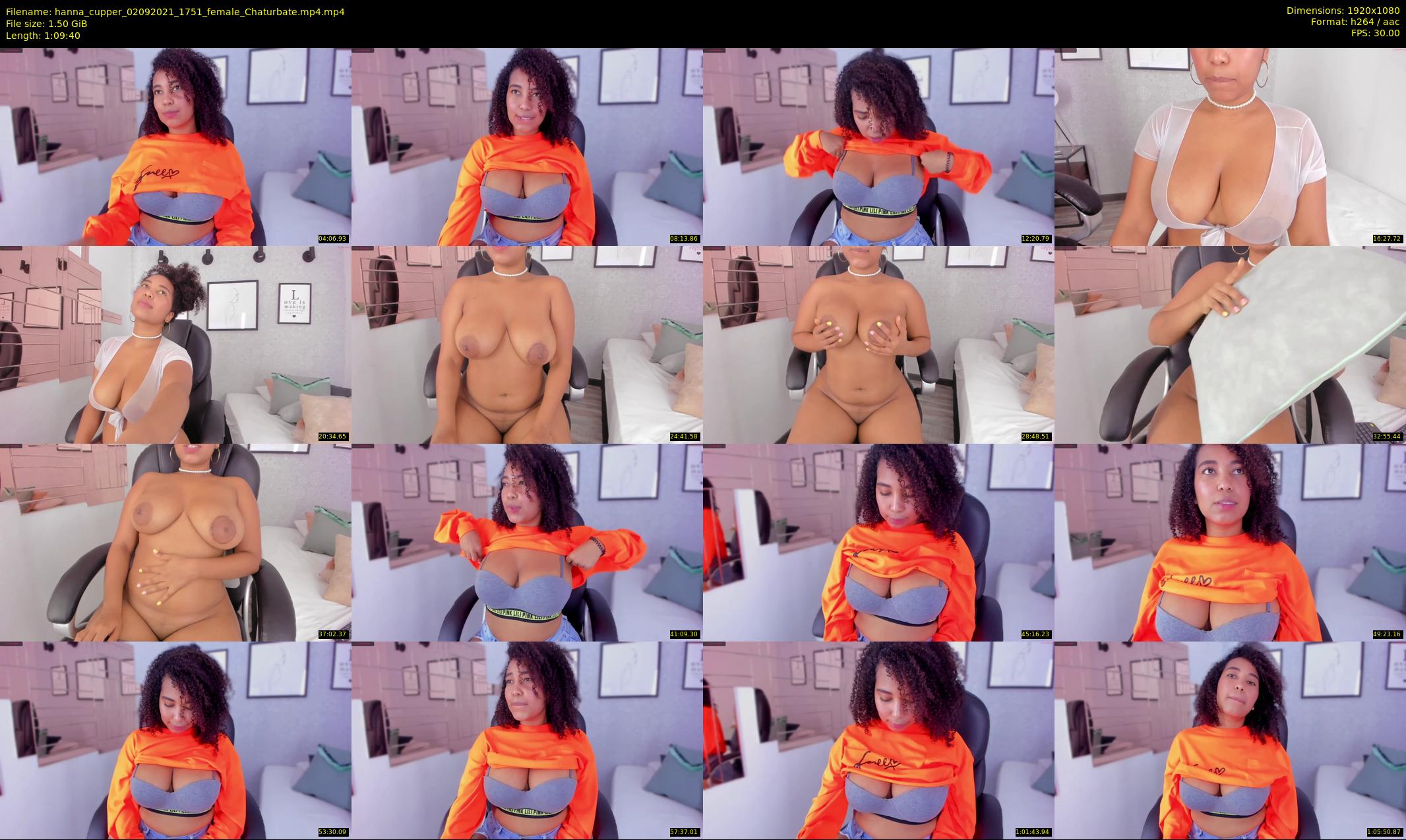 hanna_cupper — 70 minute Chaturbate female cam show recording, 1080p, Sep 2, 2021