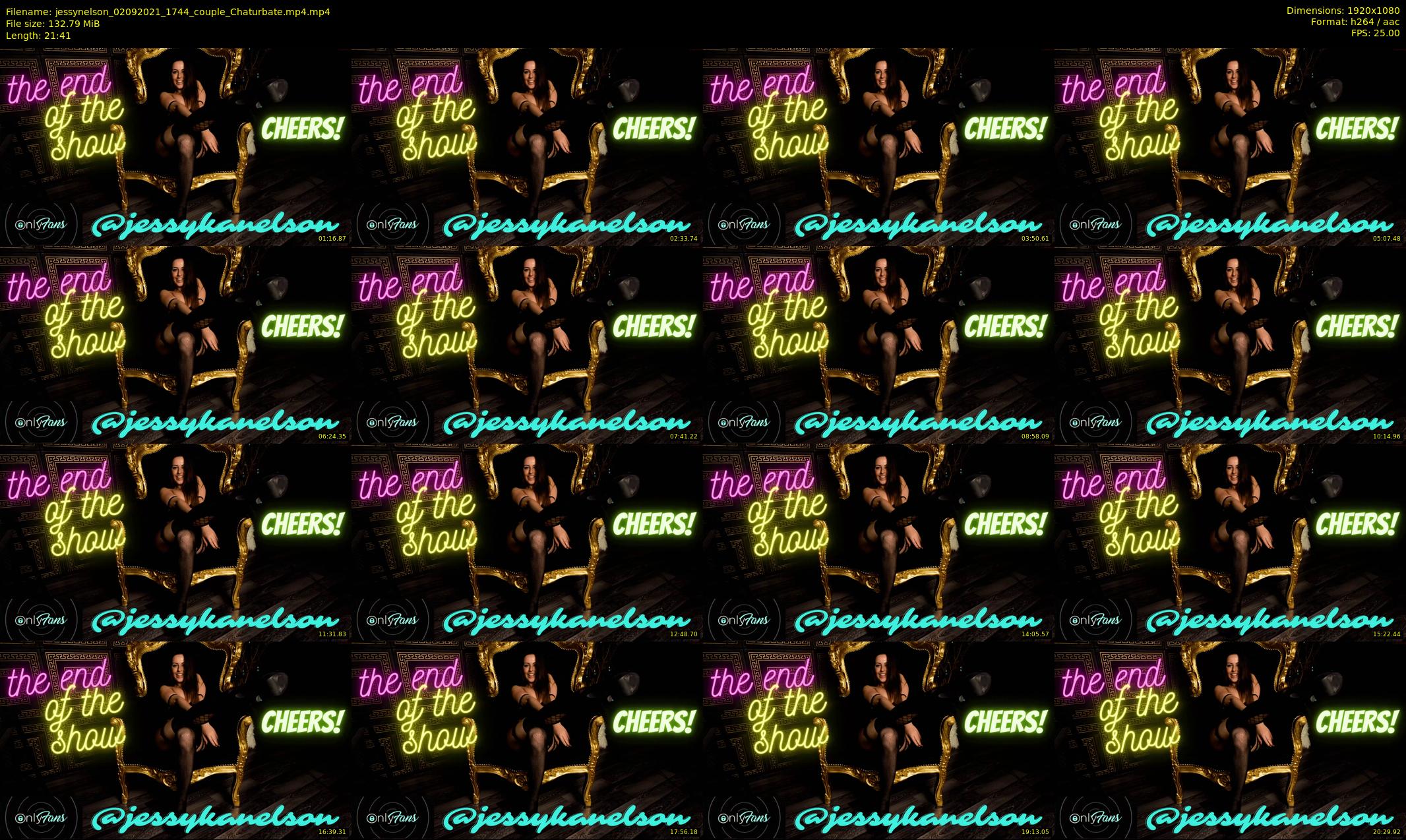 jessynelson — 22 minute Chaturbate female cam show recording, 1080p, Sep 2, 2021