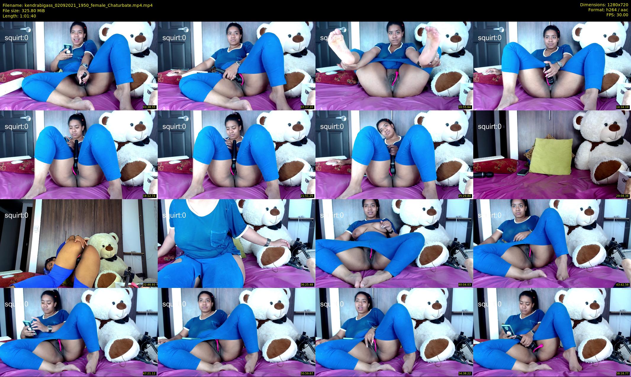 kendrabigass — 62 minute Chaturbate female cam show recording, 720p, Sep 2, 2021