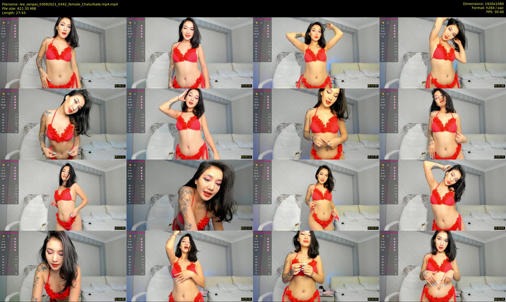 lee_senpai — 28 minute Chaturbate female cam show recording, 1080p, Sep 3, 2021