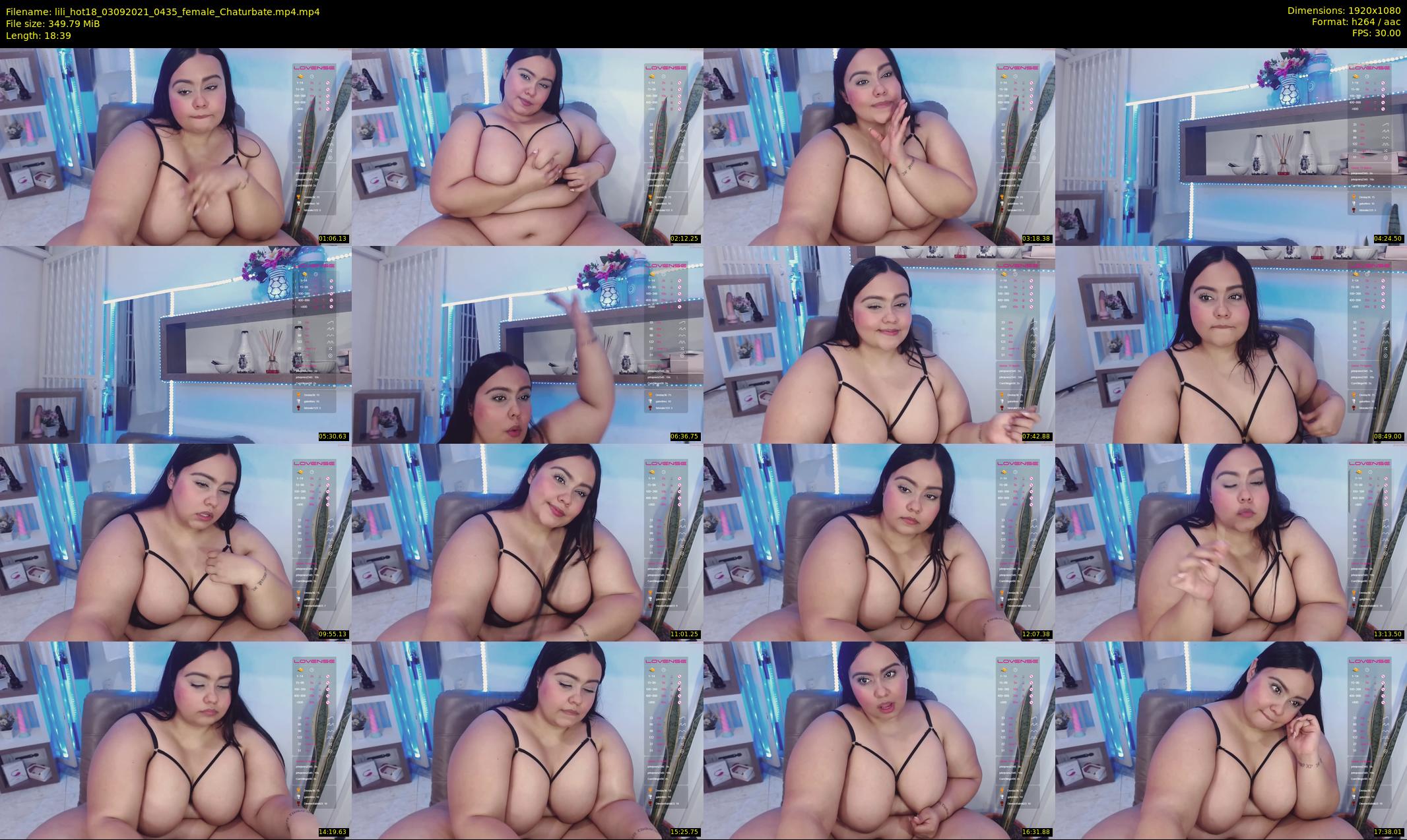 lili_hot18 — 19 minute Chaturbate female cam show recording, 1080p, Sep 3, 2021