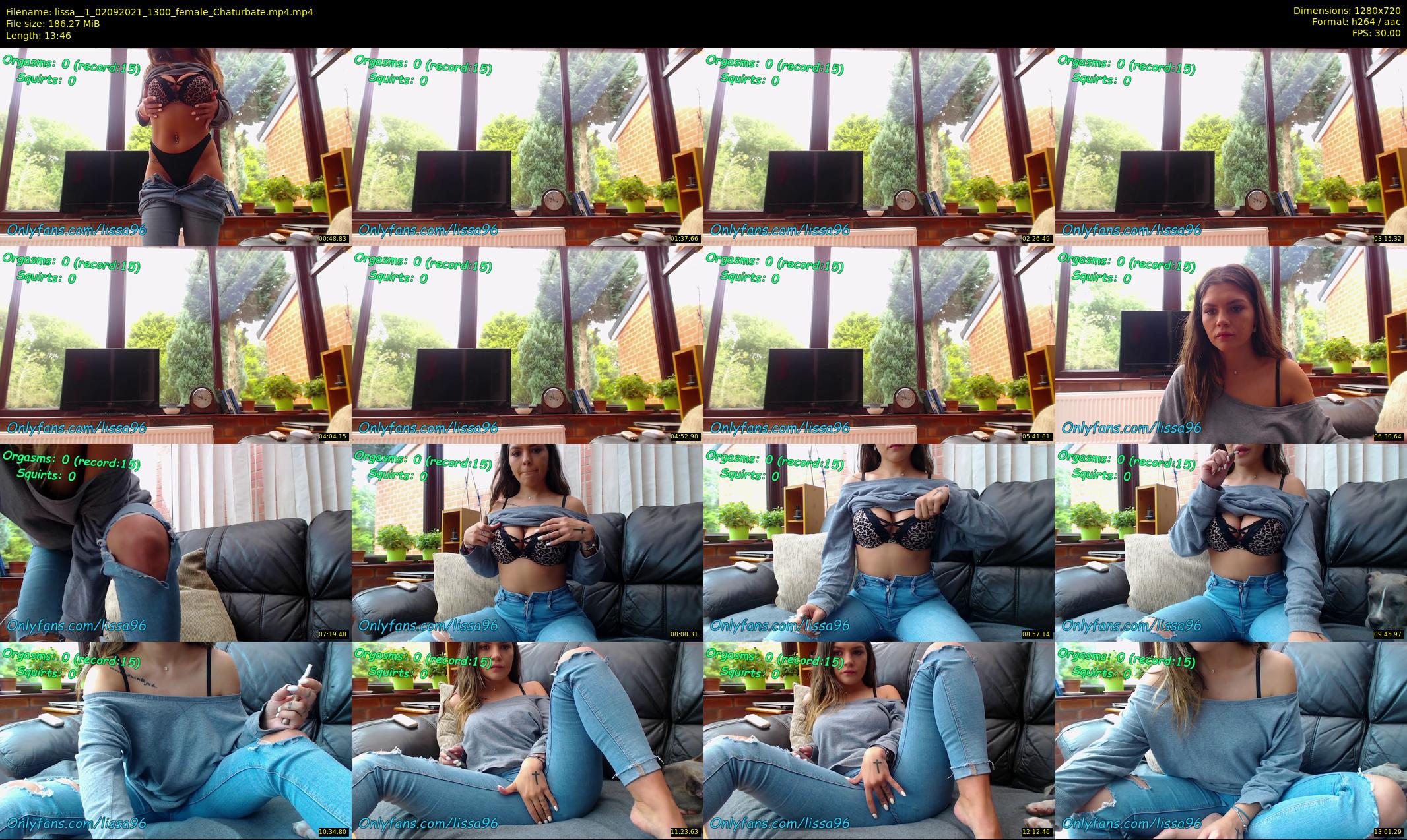 lissa__1 — 14 minute Chaturbate female cam show recording, 720p, Sep 2, 2021