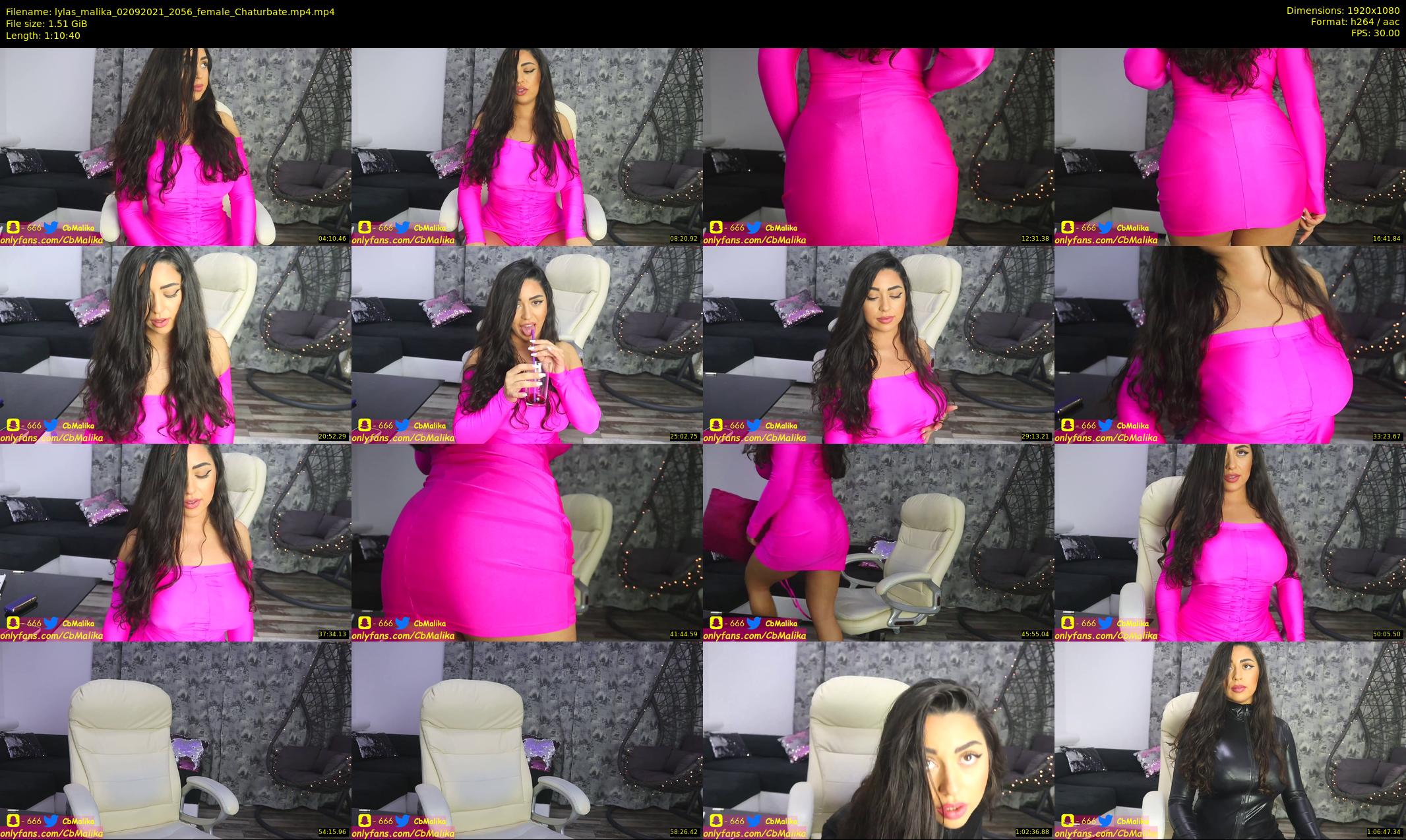 lylas_malika — 71 minute Chaturbate female cam show recording, 1080p, Sep 2, 2021