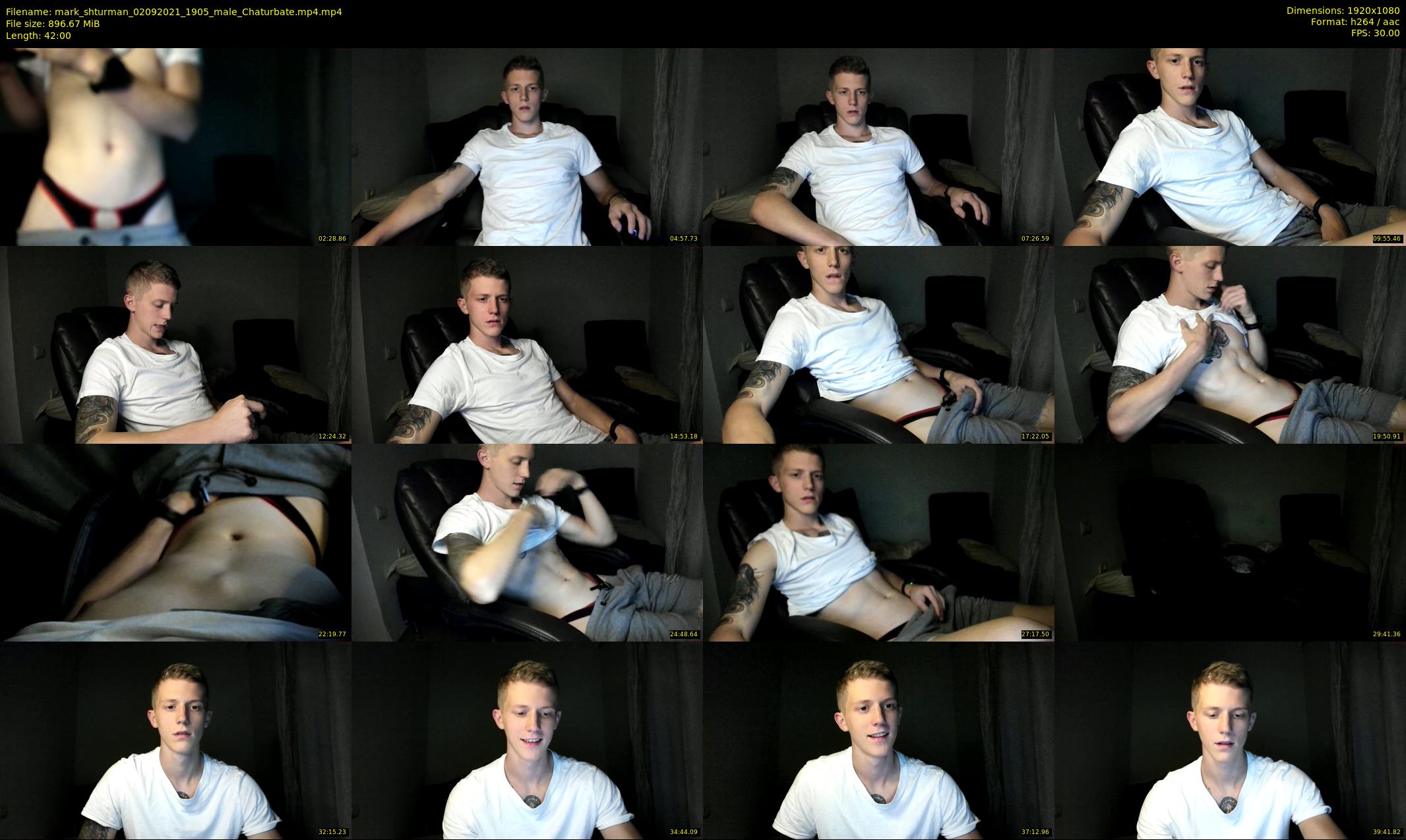 mark_shturman — 42 minute Chaturbate male cam show recording, 1080p, Sep 2, 2021
