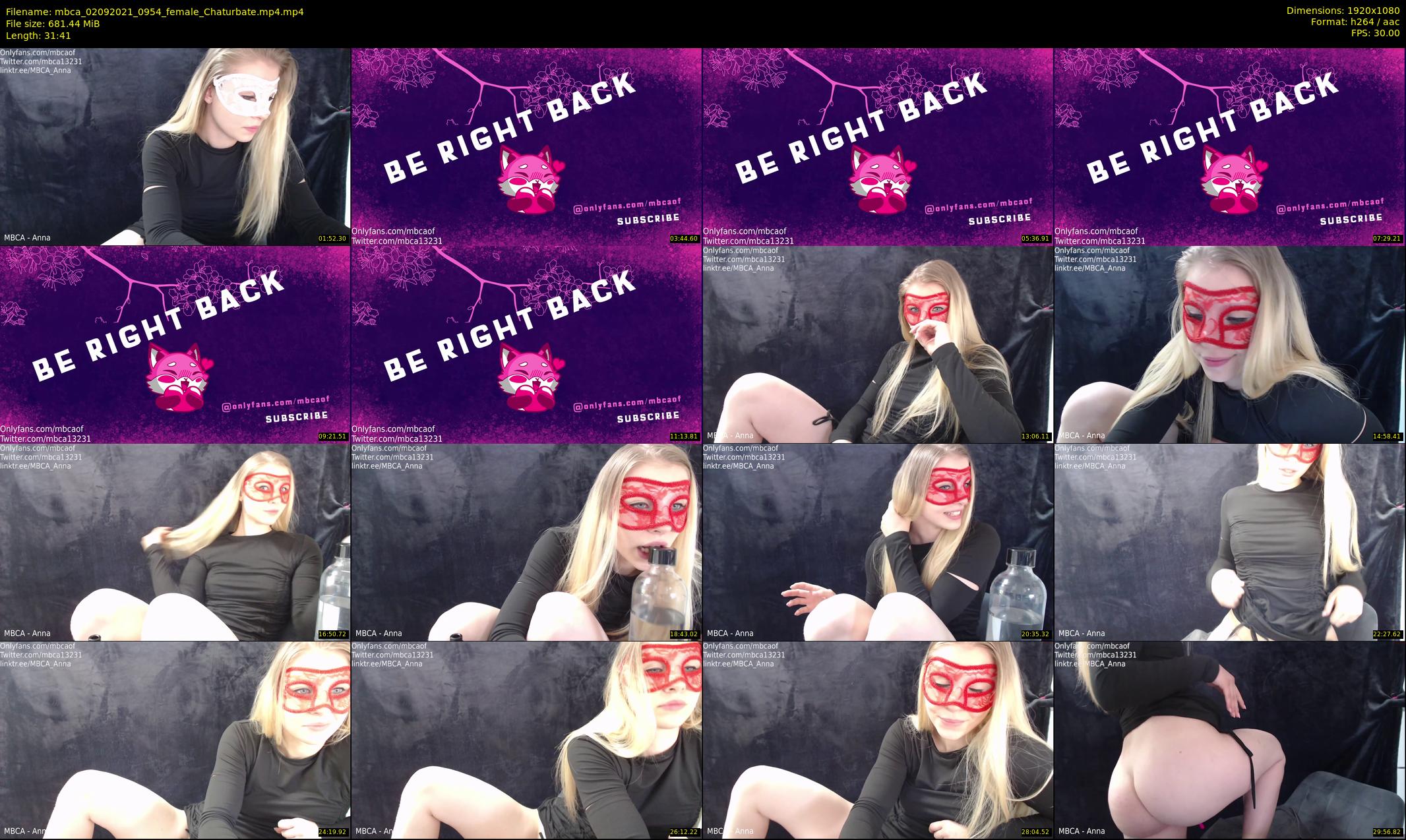 mbca — 32 minute Chaturbate couple cam show recording, 1080p, Sep 2, 2021