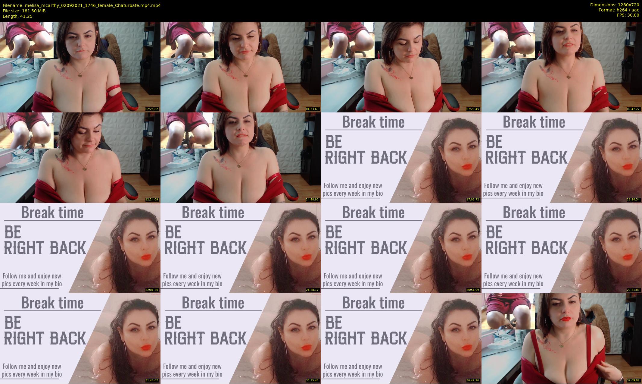 melisa_mcarthy — 42 minute Chaturbate couple cam show recording, 720p, Sep 2, 2021