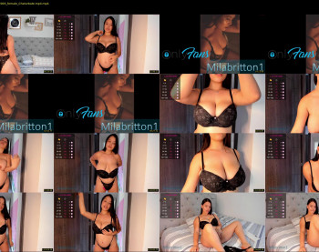 milabritton1 — 109 minute Chaturbate female cam show recording, 720p, Sep 2, 2021