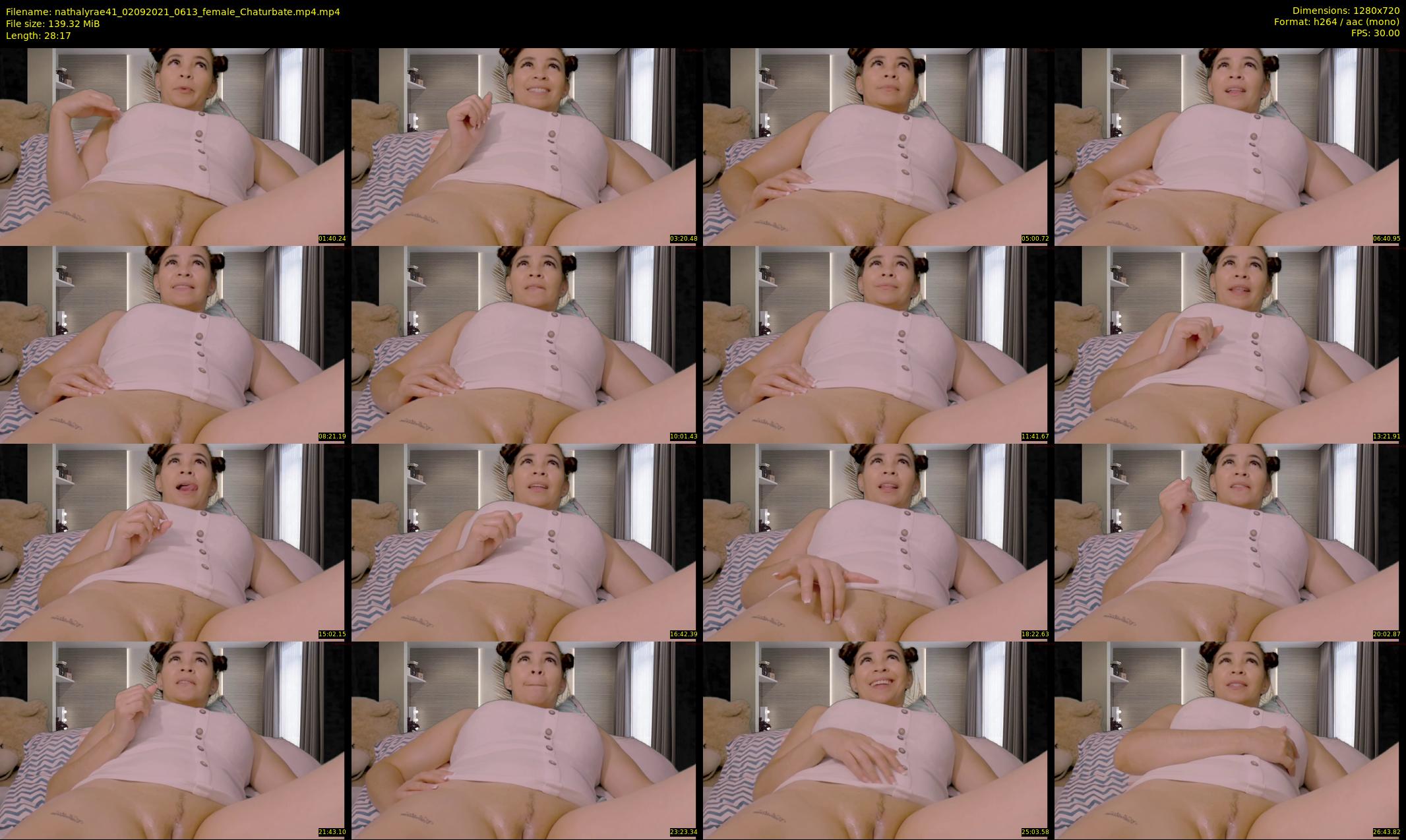 nathalyrae41 — 29 minute Chaturbate female cam show recording, 720p, Sep 2, 2021