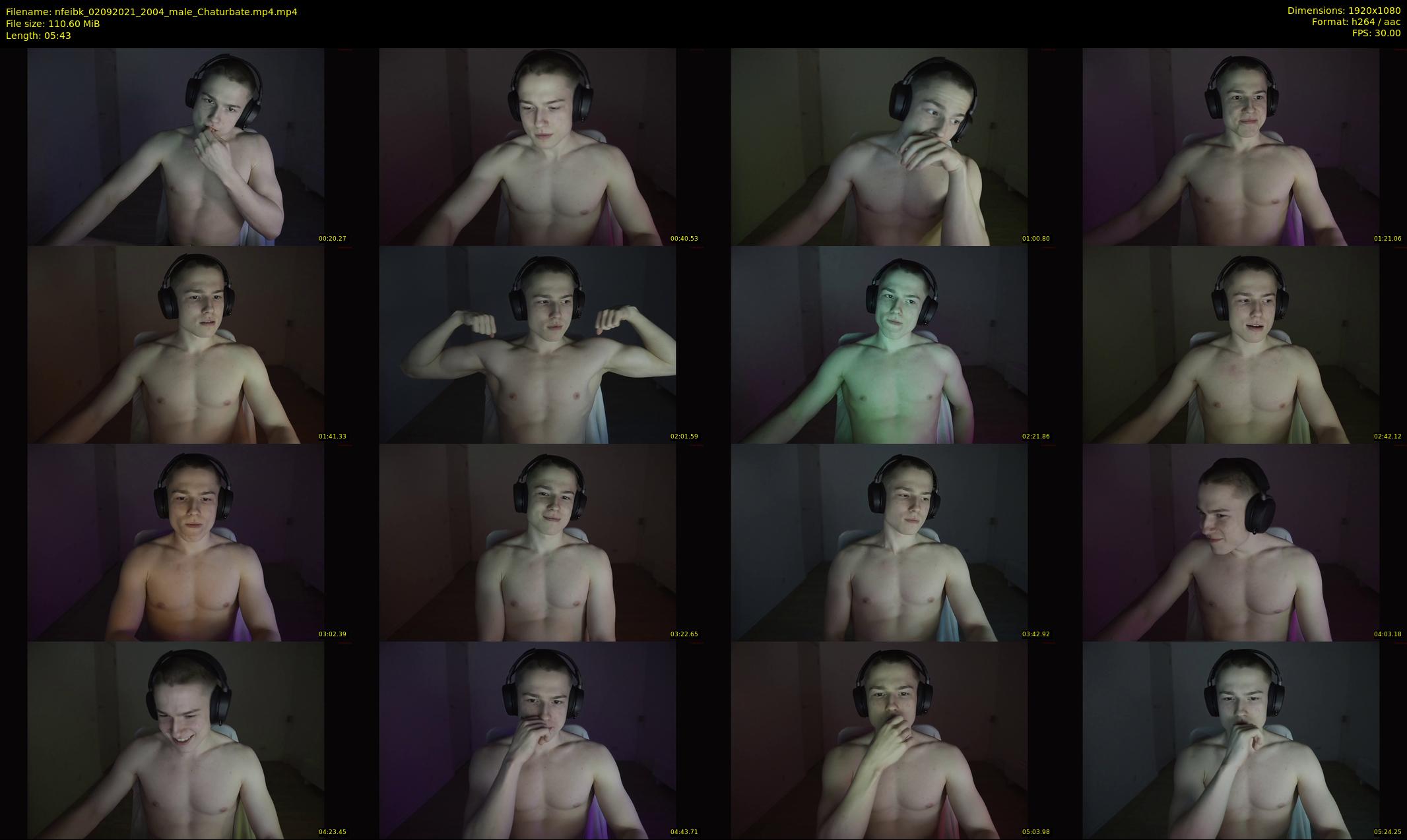 nfeibk — 6 minute Chaturbate male cam show recording, 1080p, Sep 2, 2021
